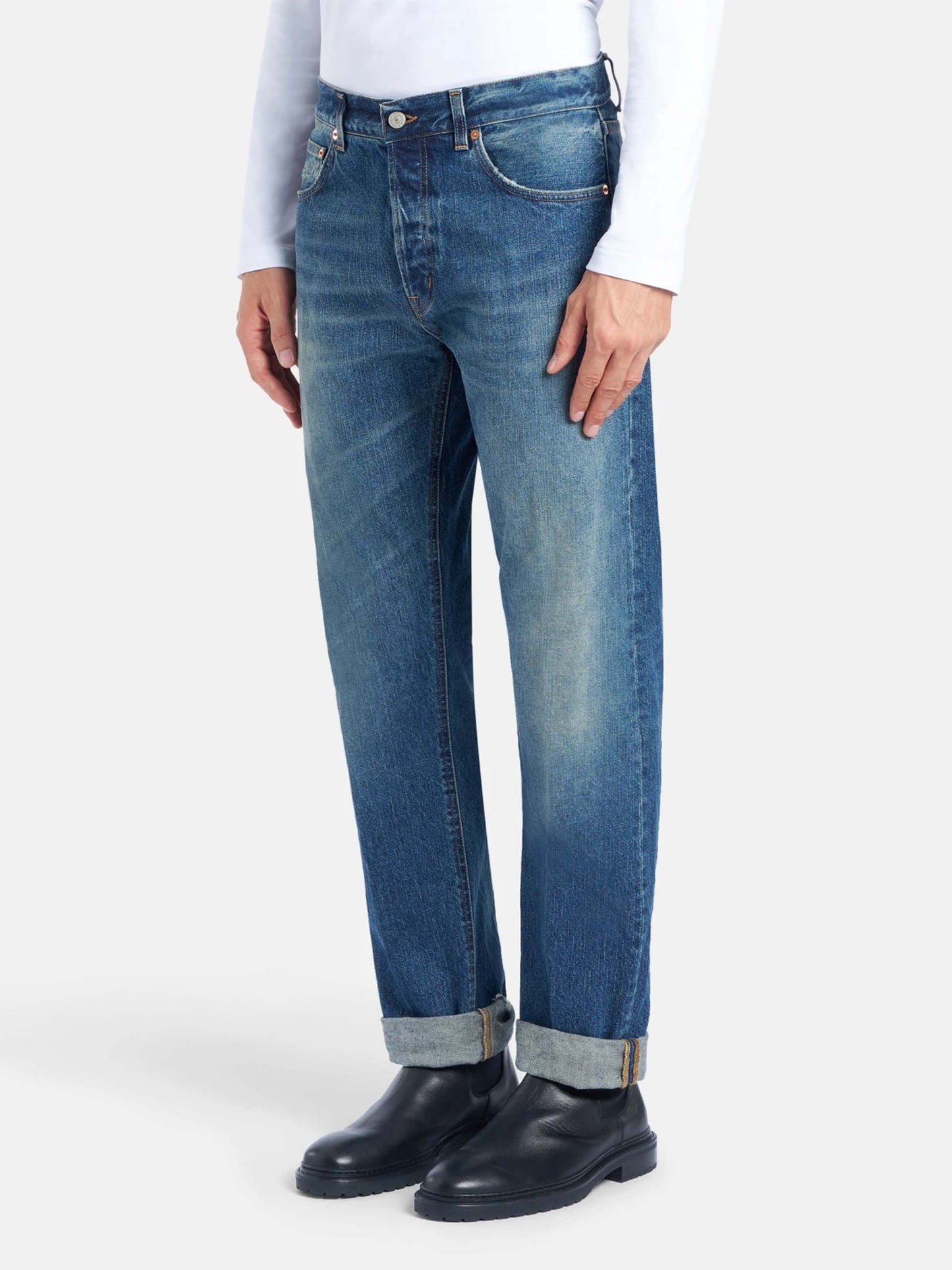 DONDUP - Jeans Bray aus Rigid-Denim für Herren