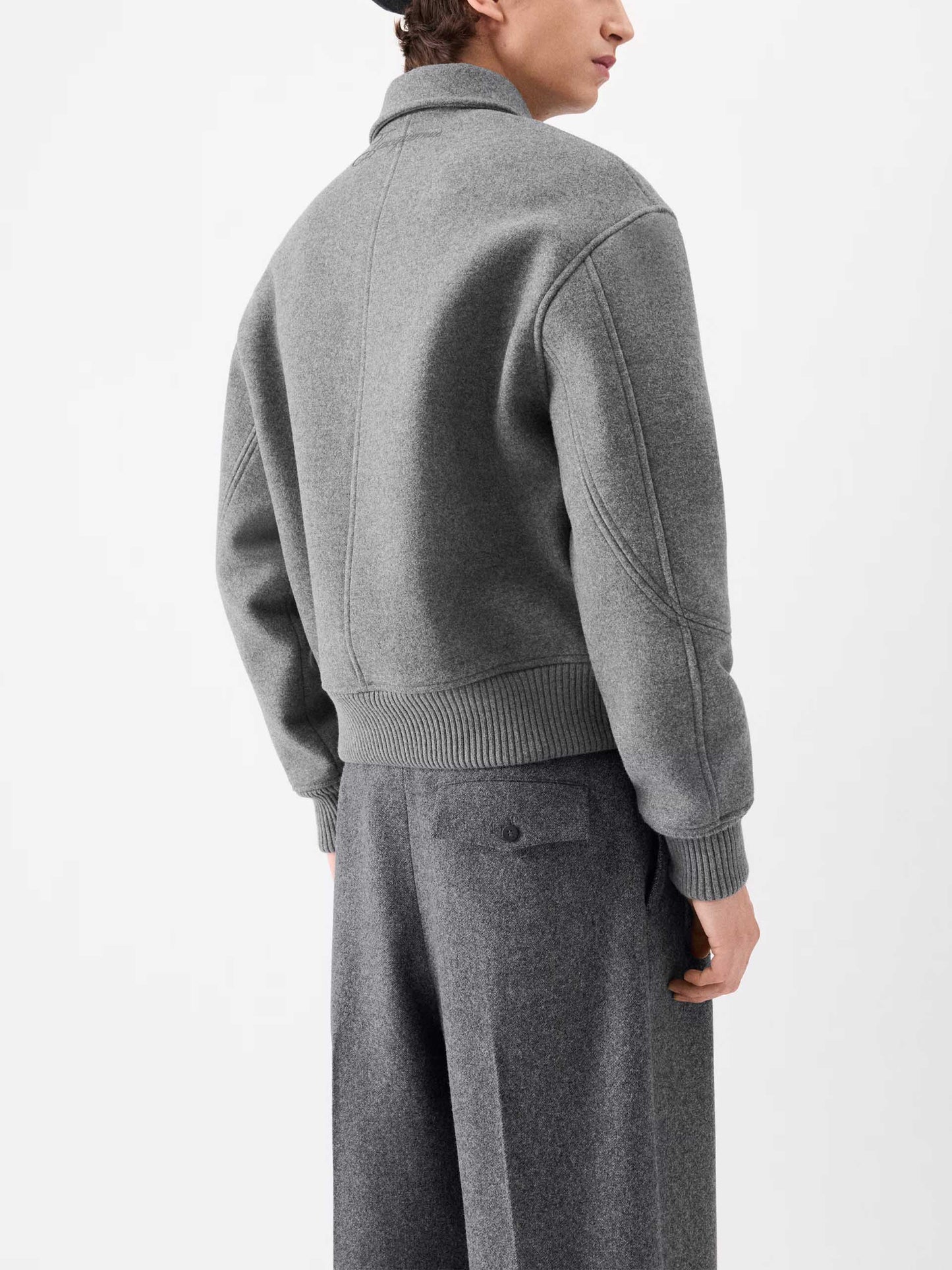 JACQUEMUS - Feltro Blousonjacke aus Wolle für Herren