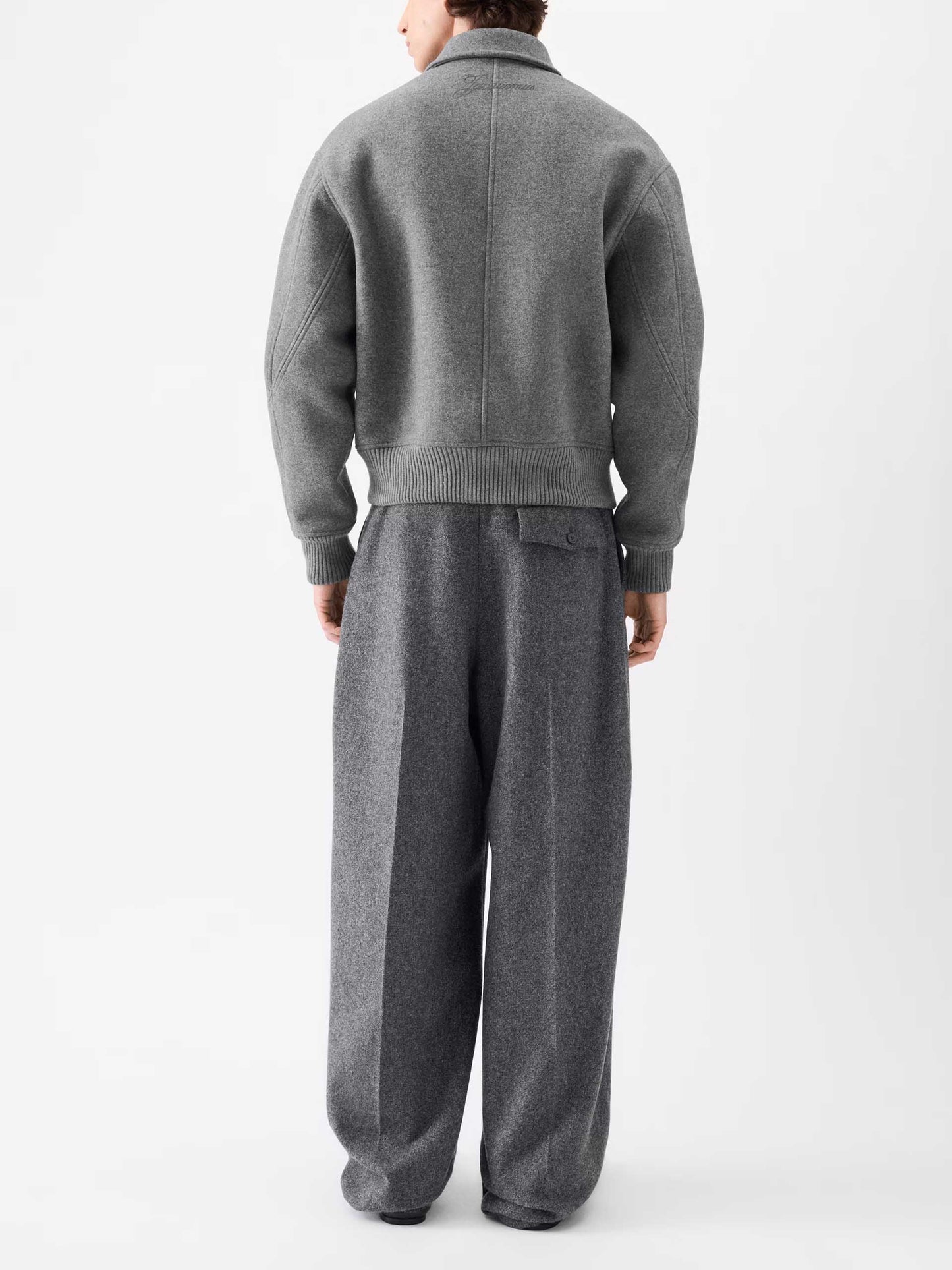 JACQUEMUS - Feltro Blousonjacke aus Wolle für Herren