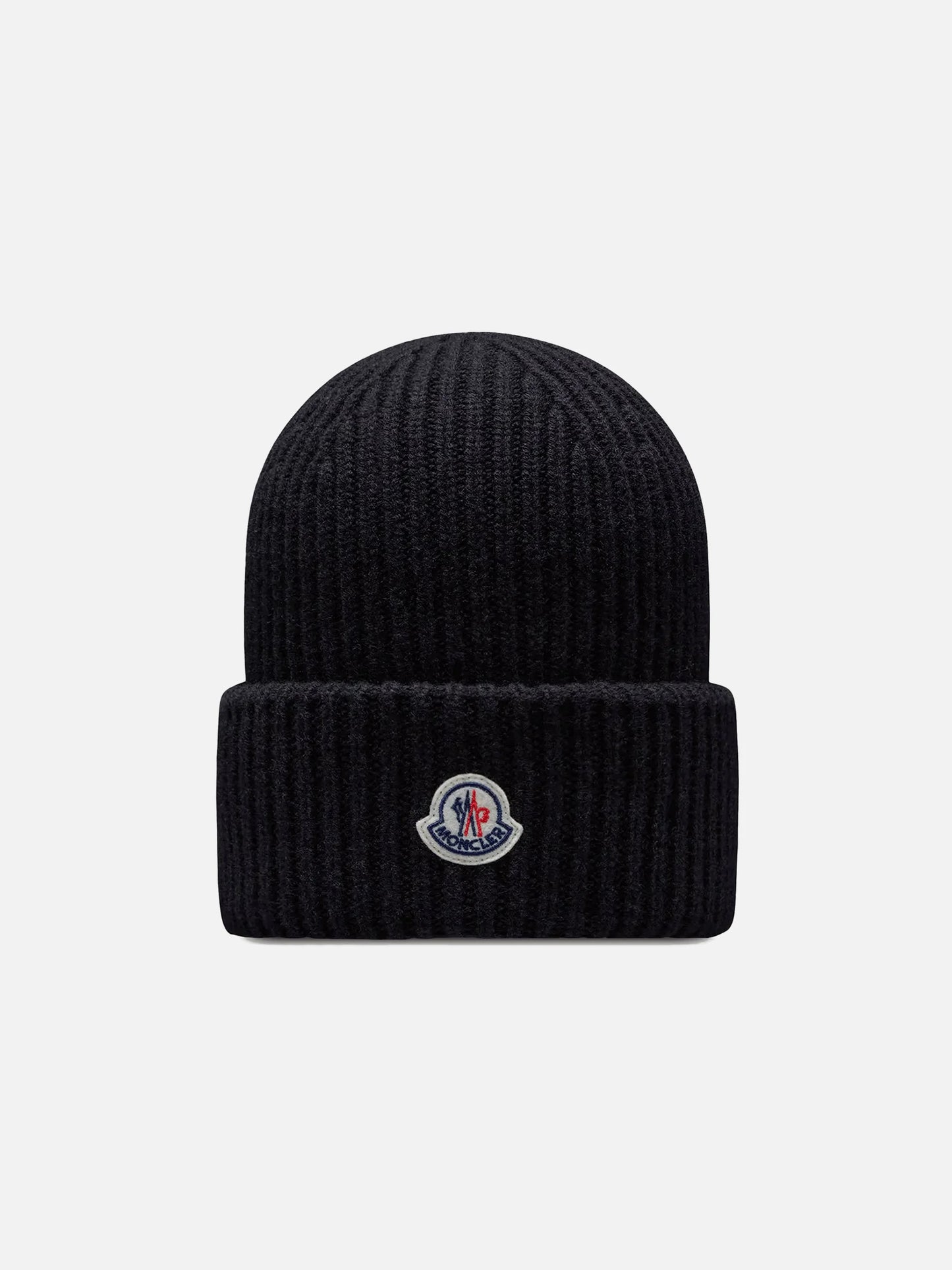 MONCLER - Mütze aus Wolle und Kaschmir mit Logo