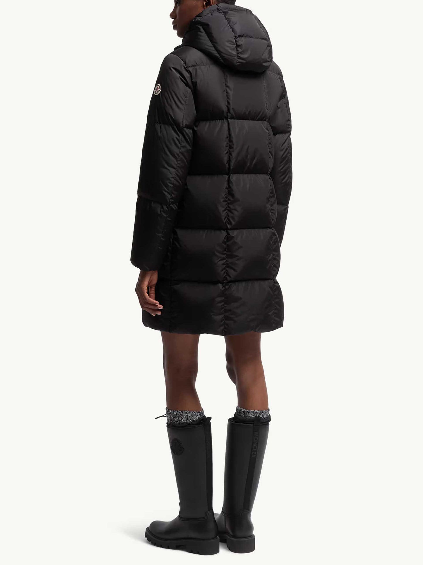 MONCLER - Litte Daunenmantel mit Kapuze für Damen