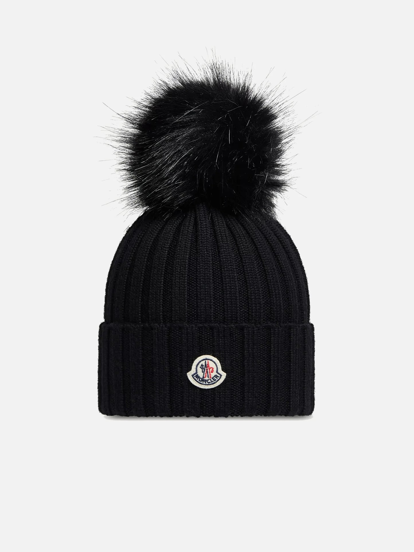 MONCLER - Mütze aus Wolle mit Bommel für Damen