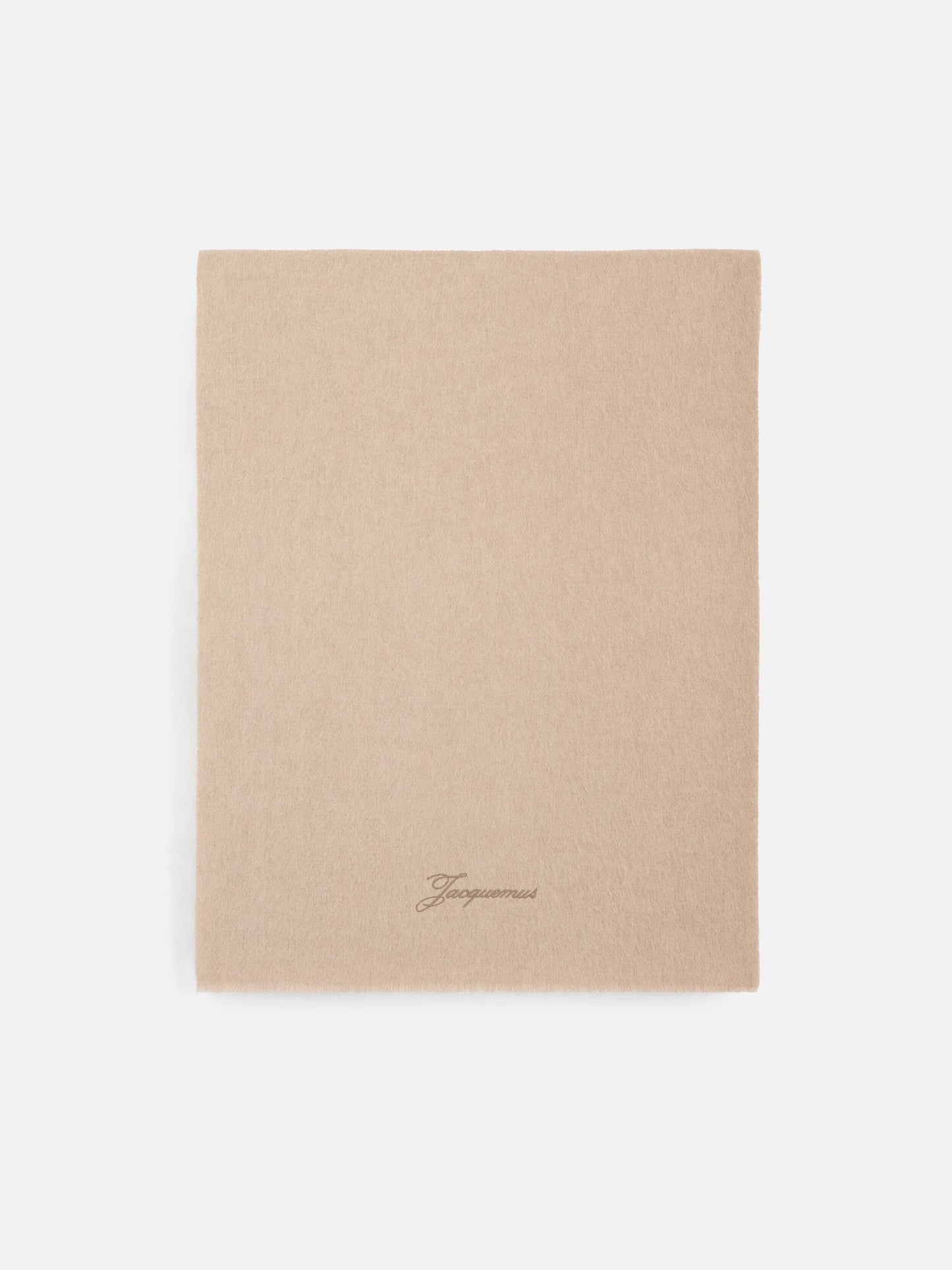 JACQUEMUS - Tailleur Schal aus Wolle und Kaschmir