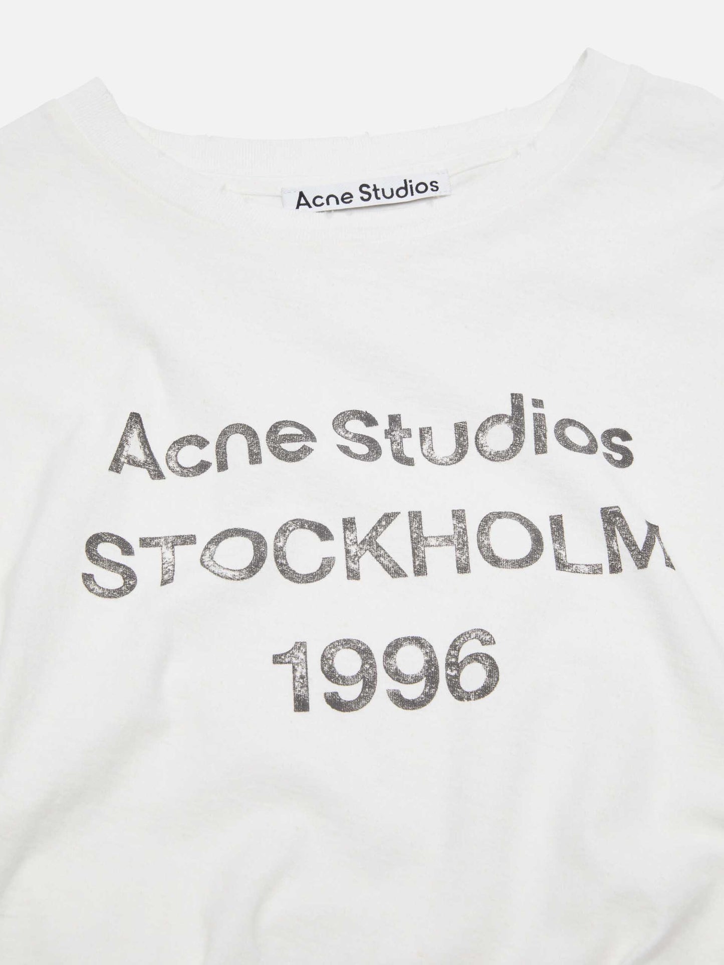 ACNE STUDIOS - T-Shirt mit Logo-Print für Damen