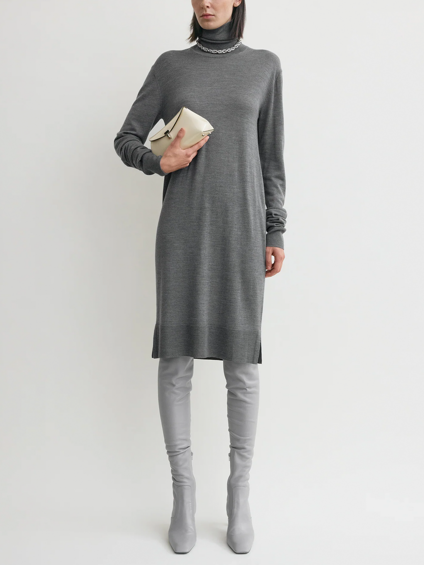 TOTEME - Strick-Kleid mit Rollkragen für Damen