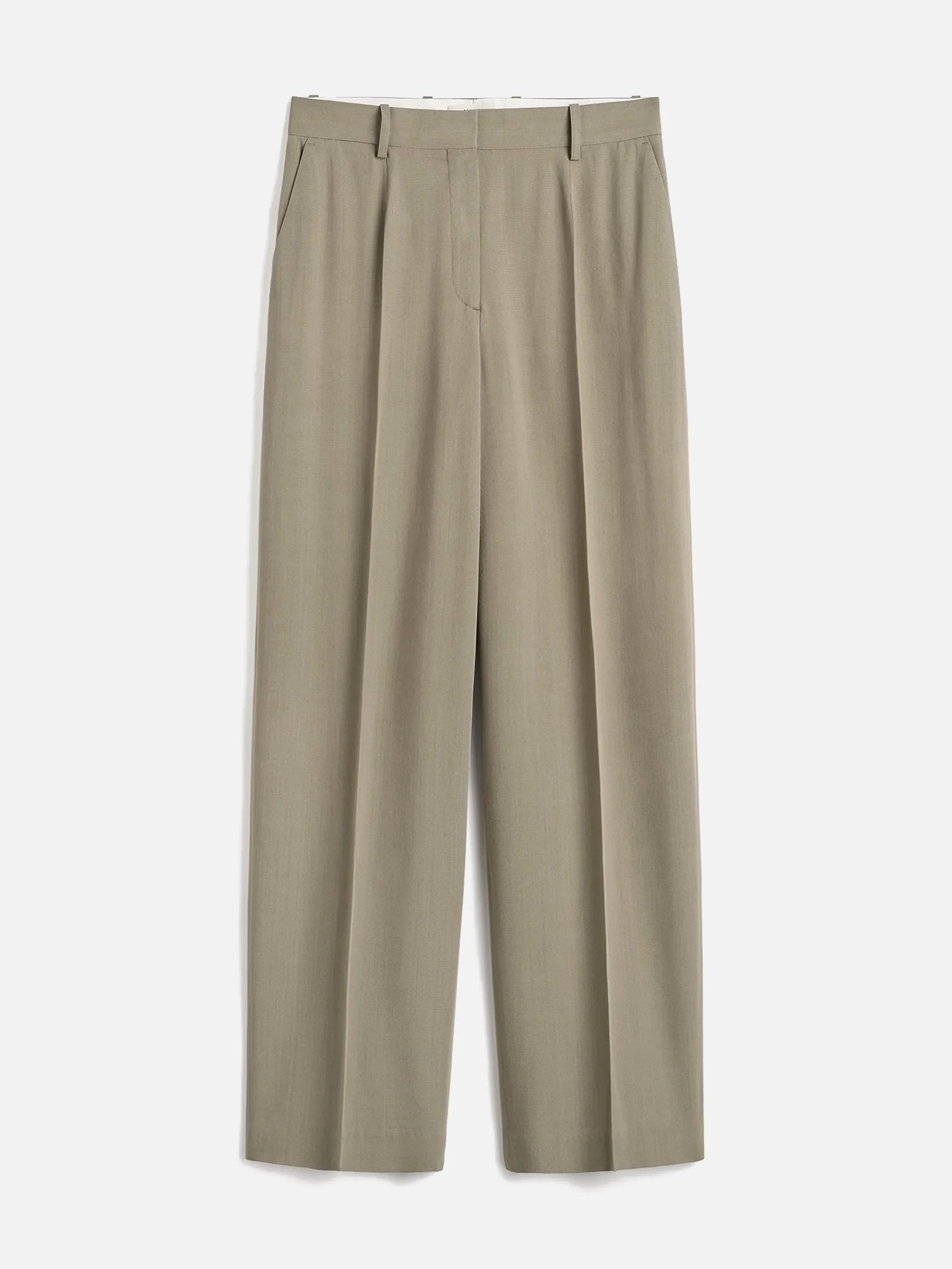 TOTEME - Weite Hose aus Wollgemisch für Damen in Taupe