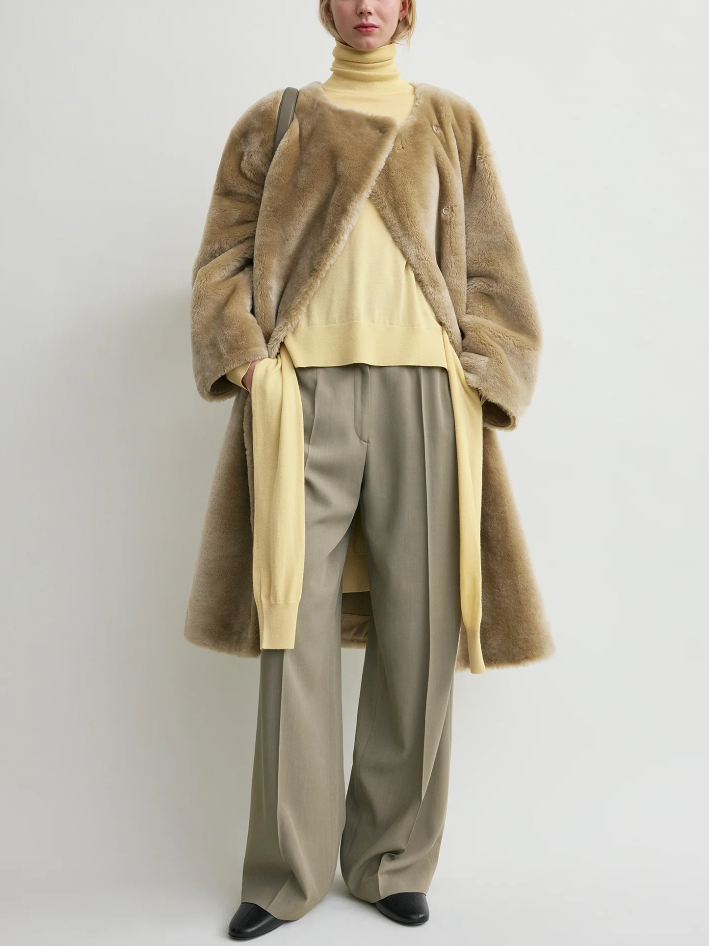TOTEME - Shearling-Mantel für Damen