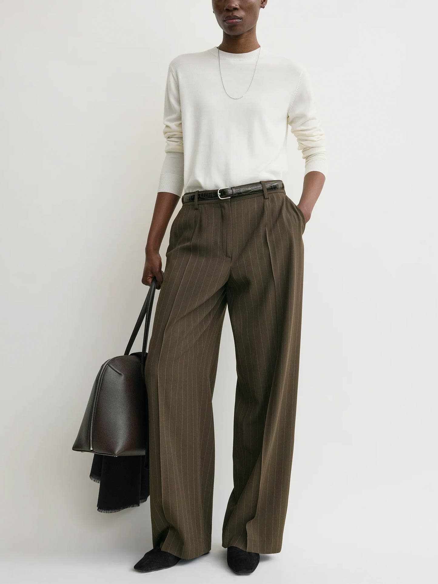 TOTEME - Weite Hose mit Nadelstreifen für Damen