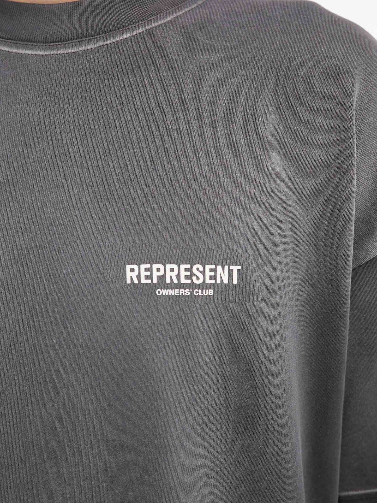REPRESENT X Oasis Owners Club T-Shirt für Herren in Vintage Schwarz - Vintage Black