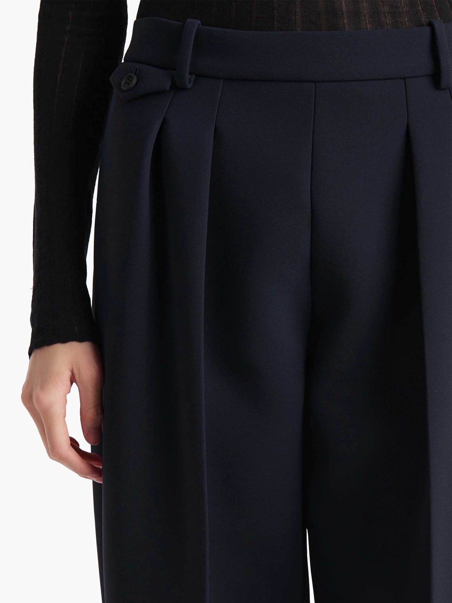 KHAITE - Dugan Hose mit Bundfalten für Damen