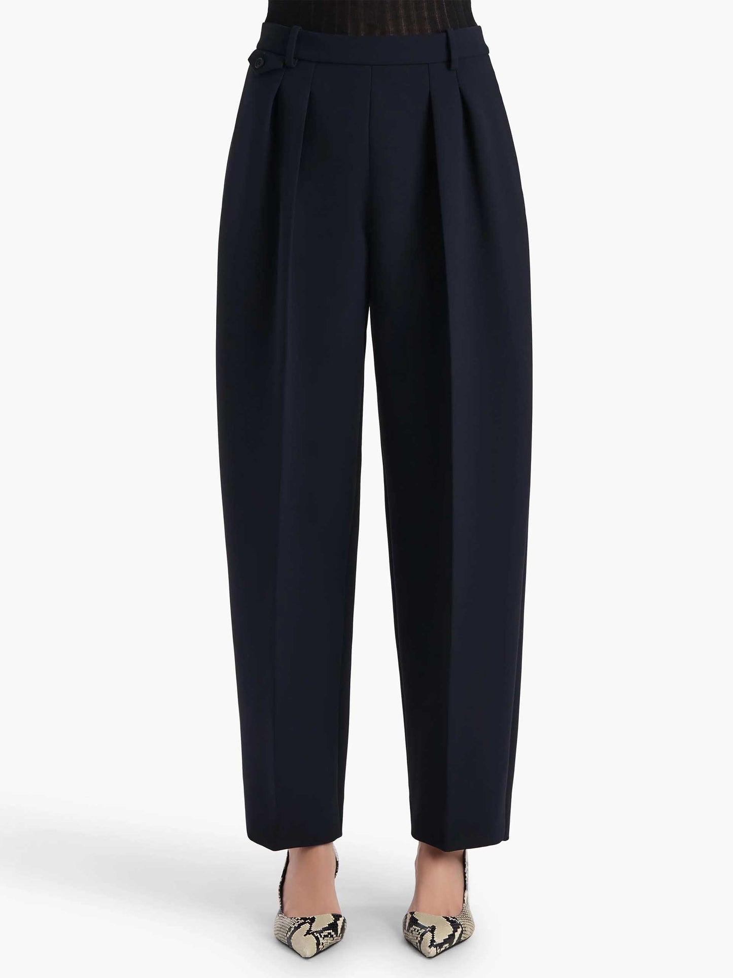 KHAITE - Dugan Hose mit Bundfalten für Damen