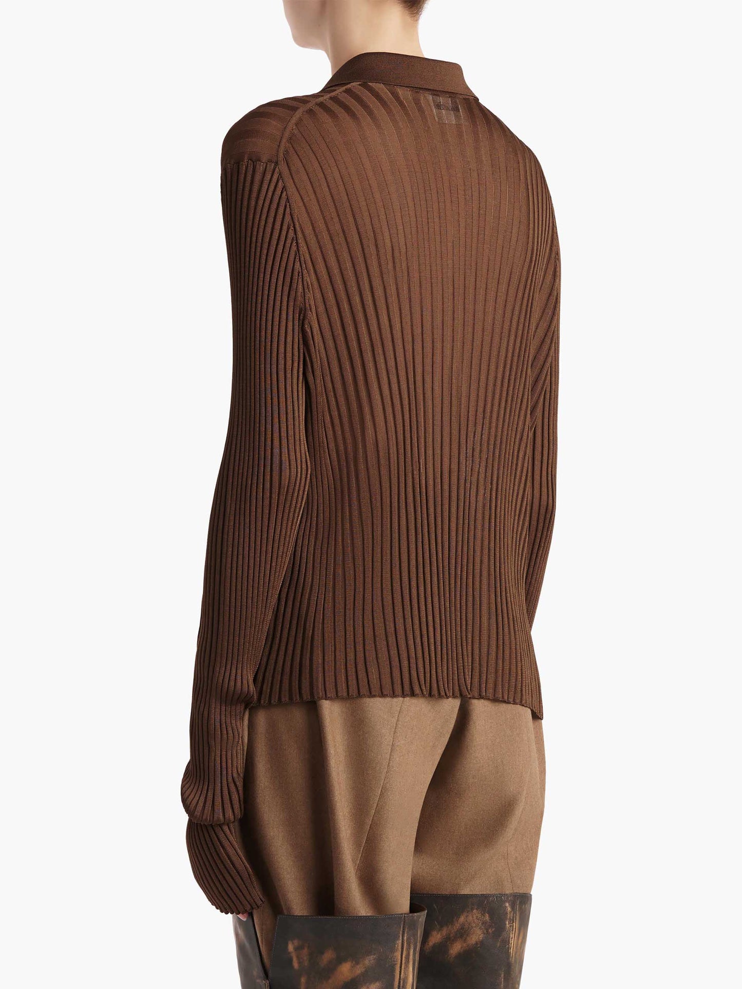 KHAITE - Vin Top mit Polo-Kragen für Damen