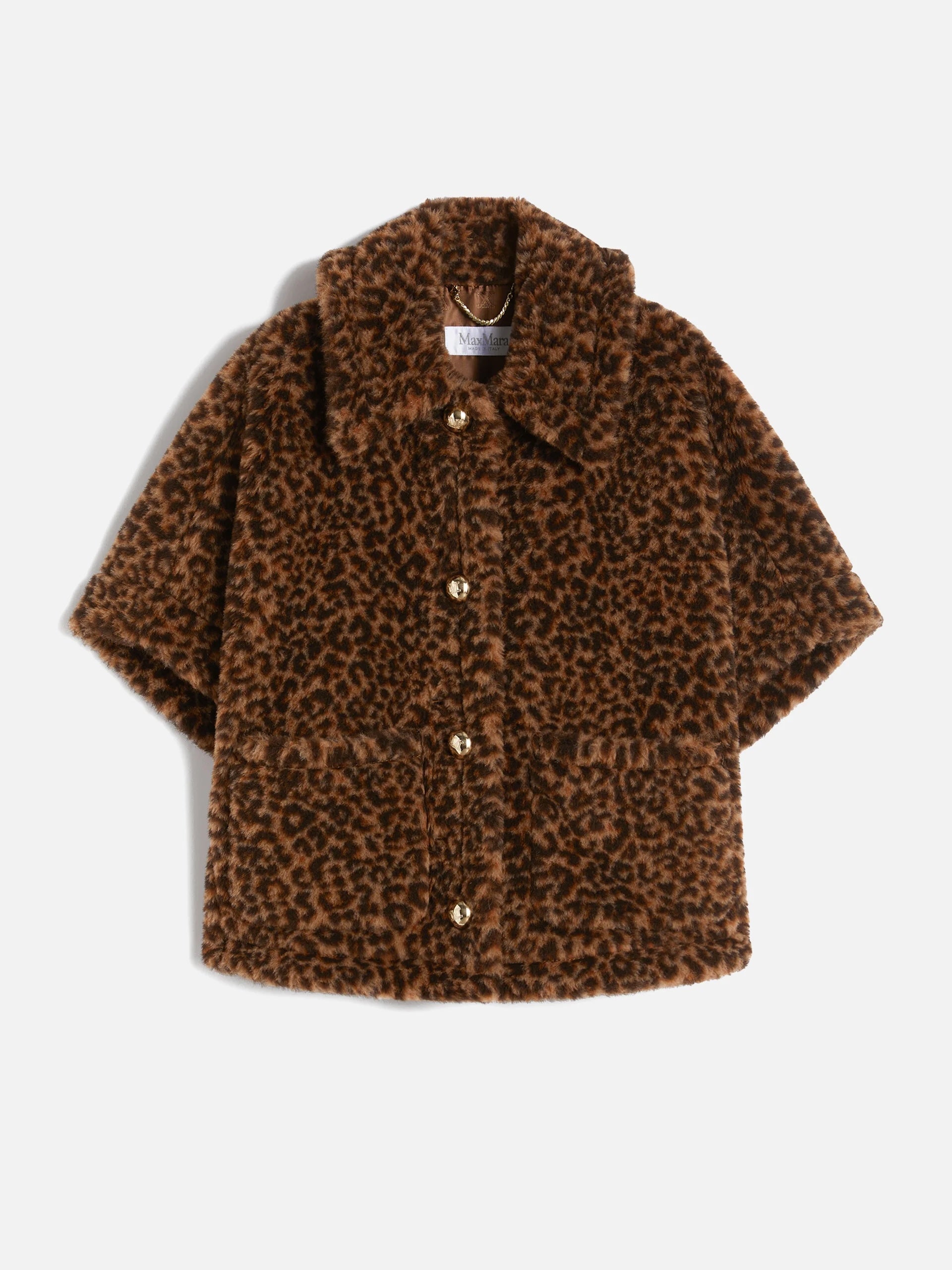 MAX MARA - Cape Titty aus Jacquard-Teddy für Damen