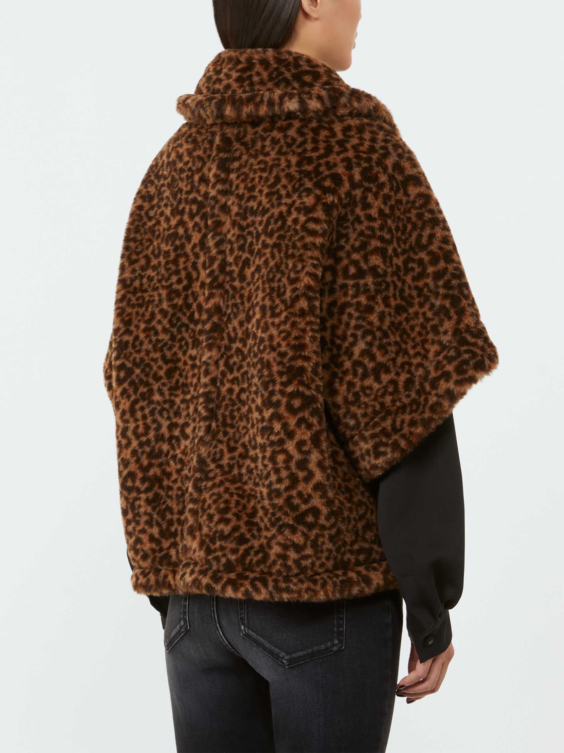 MAX MARA - Cape Titty aus Jacquard-Teddy für Damen