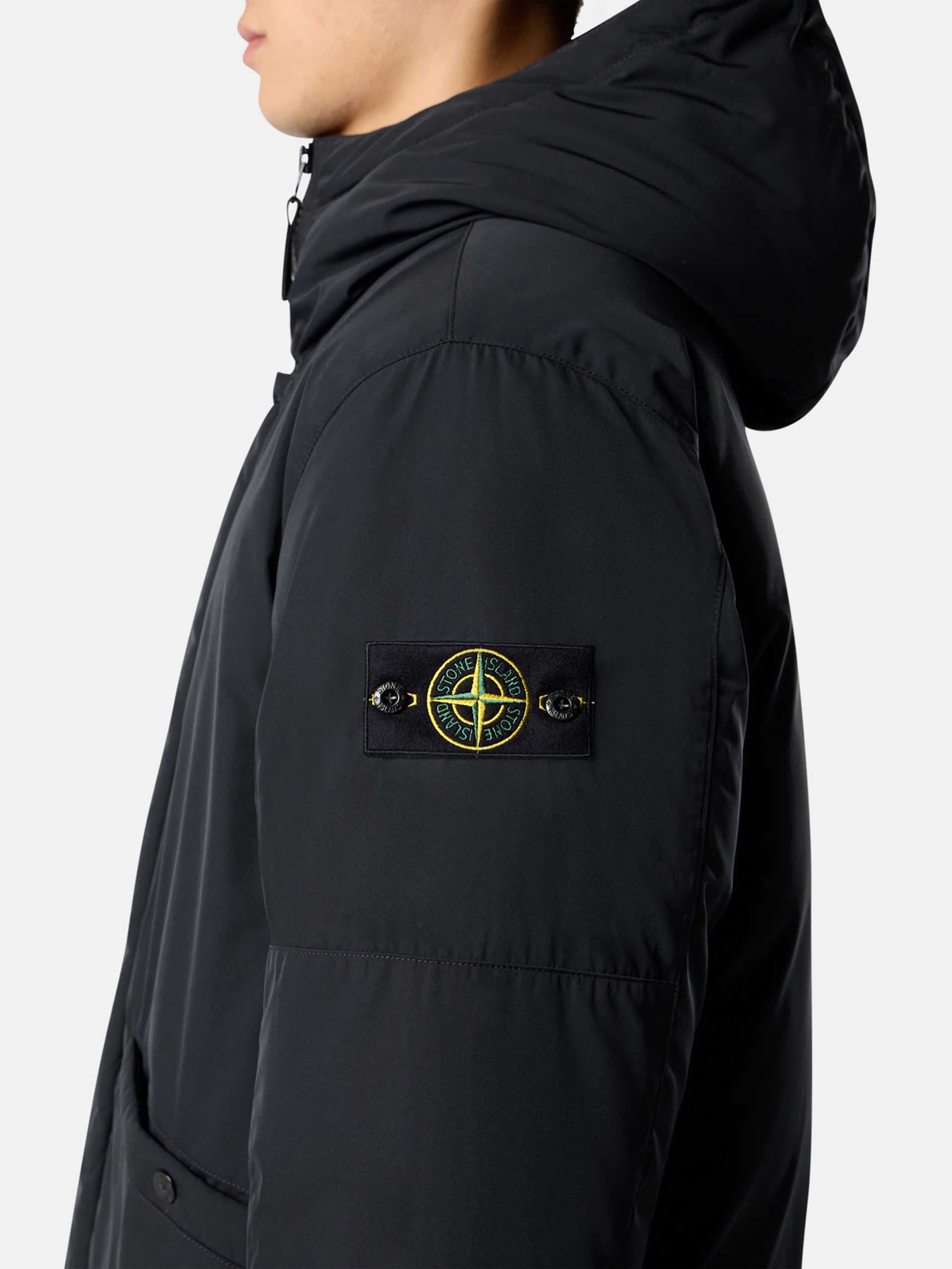 STONE ISLAND - Daunenparka mit Kapuze für Herren
