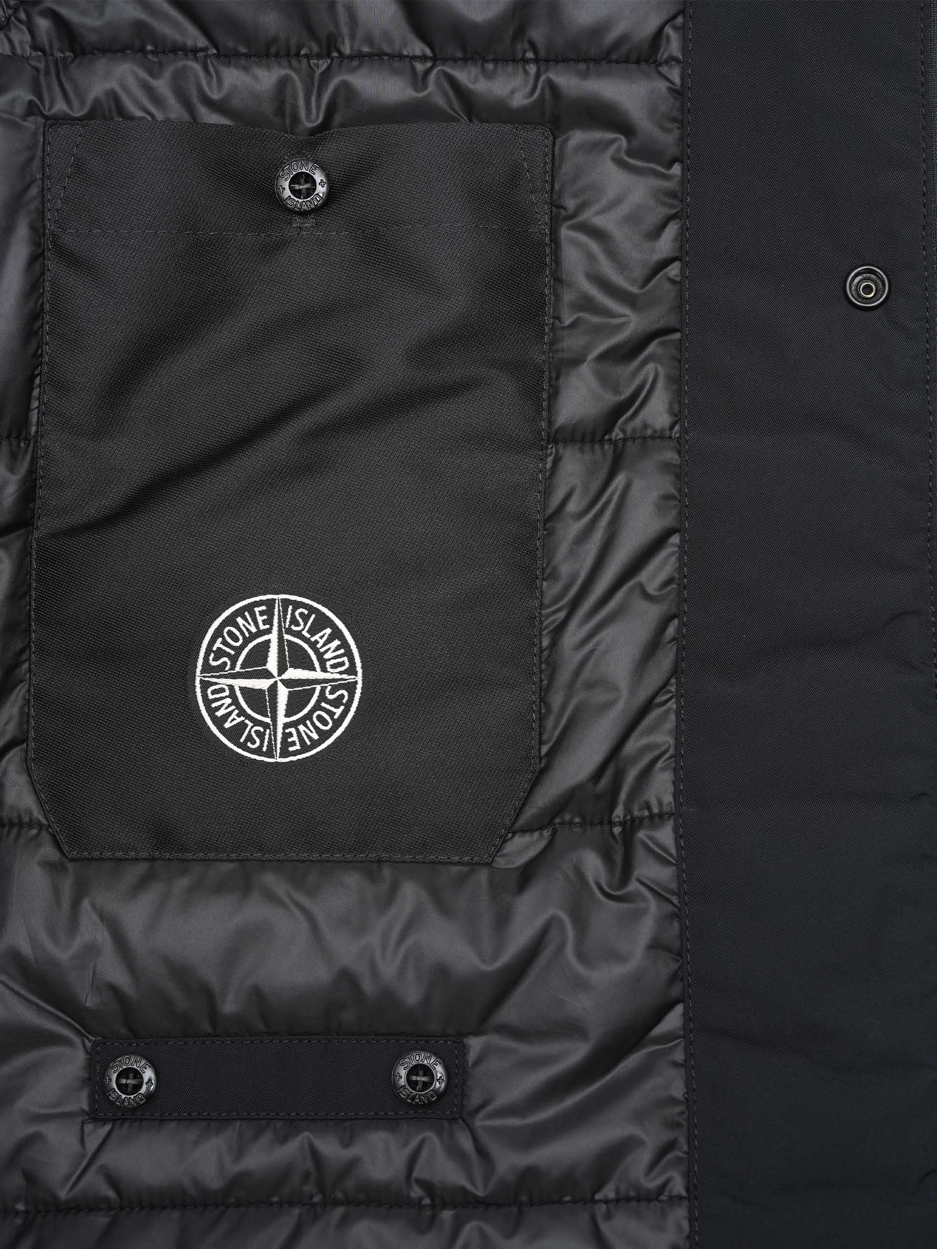 STONE ISLAND - Wattierte Jacke aus Mikro-Twill für Herren