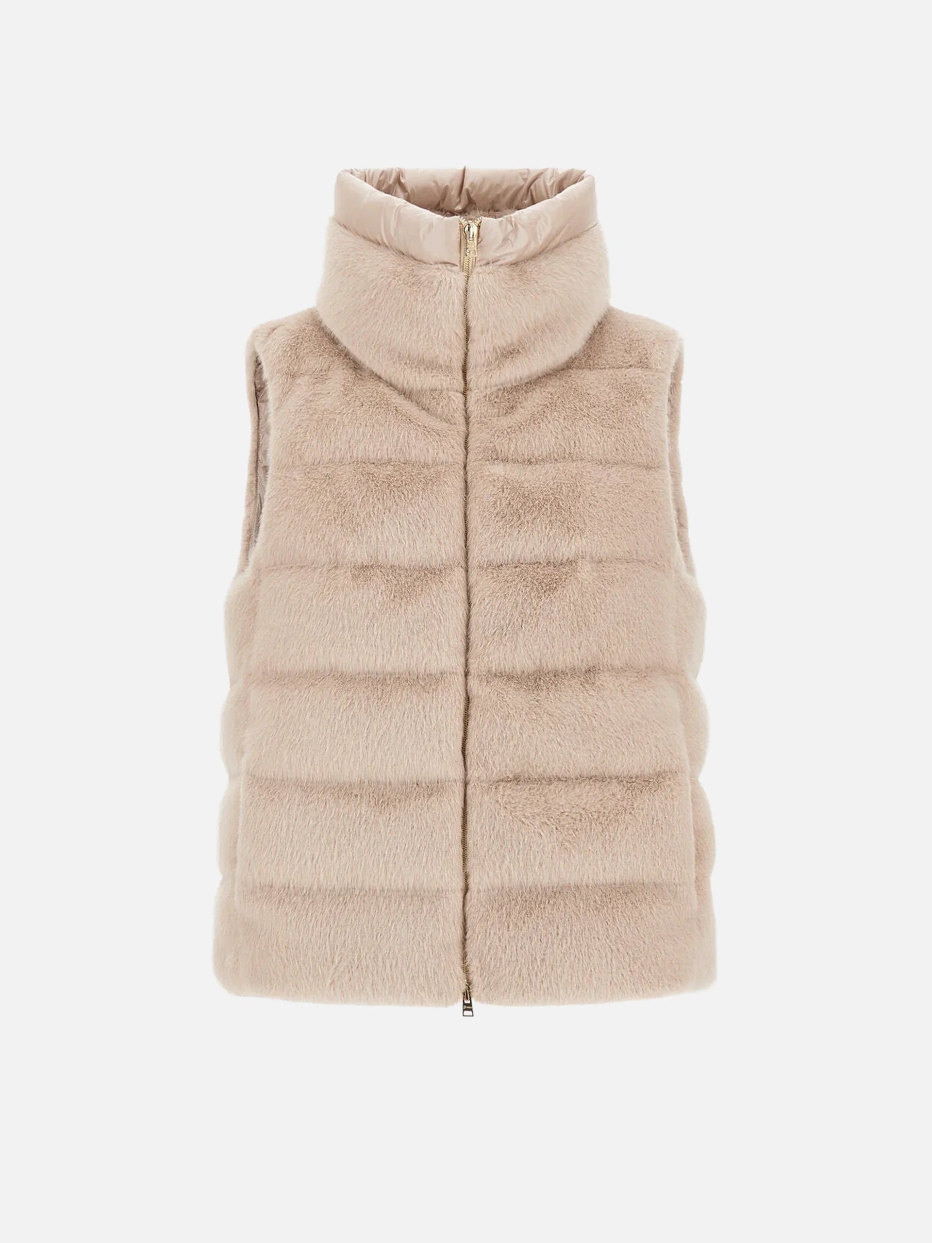 HERNO - Daunenweste aus Kunstfell für Damen