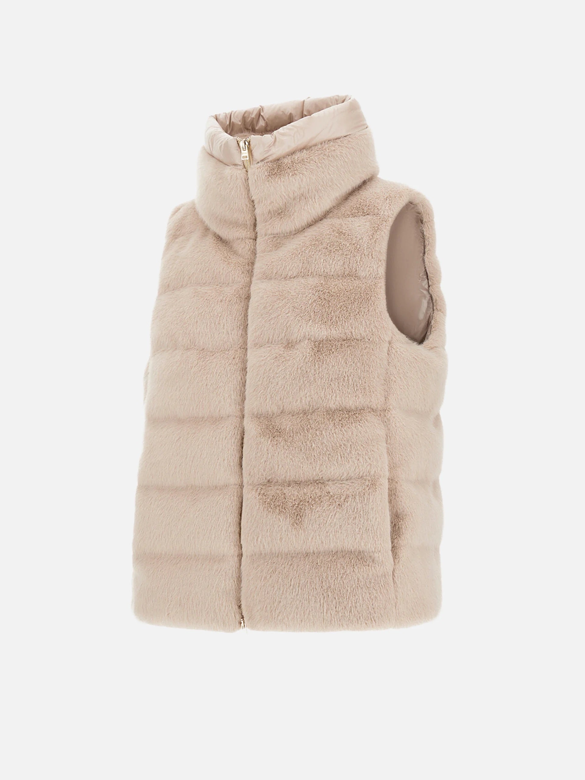 HERNO - Daunenweste aus Kunstfell für Damen