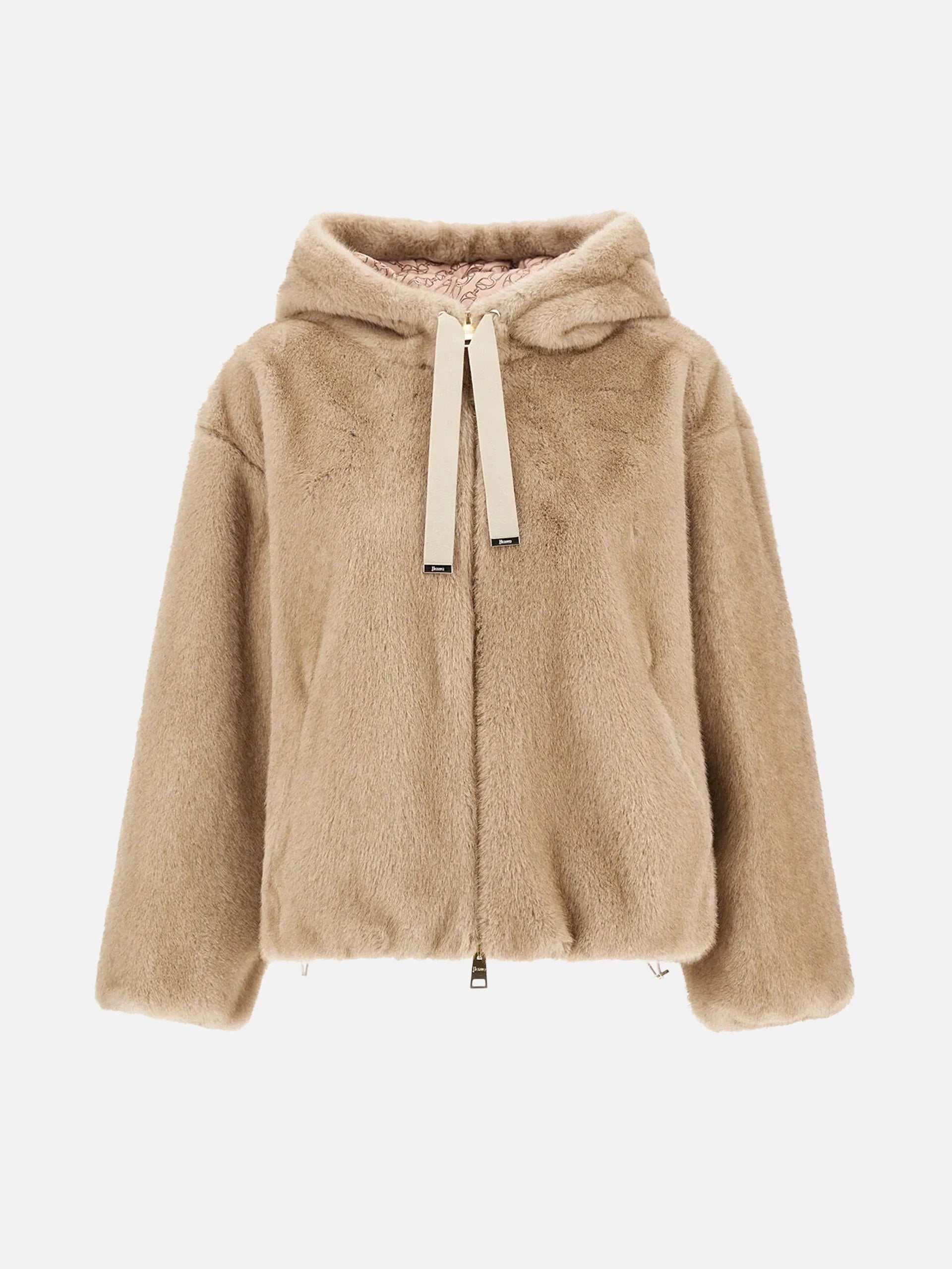 HERNO - Kapuzenjacke aus Kunstfell für Damen