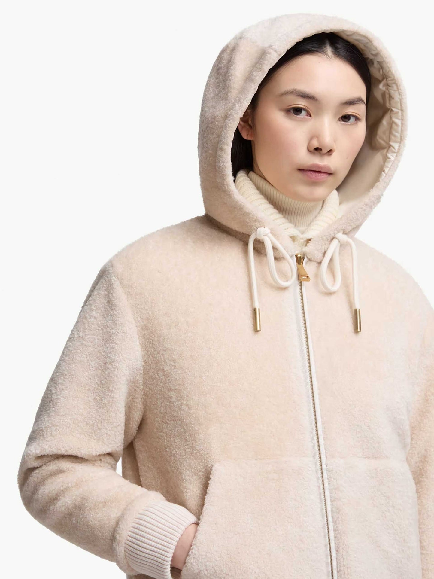 MONCLER - Wendbare Teddy-Jacke für Damen