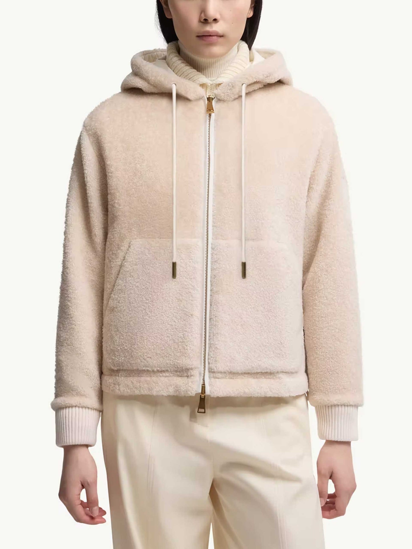 MONCLER - Wendbare Teddy-Jacke für Damen