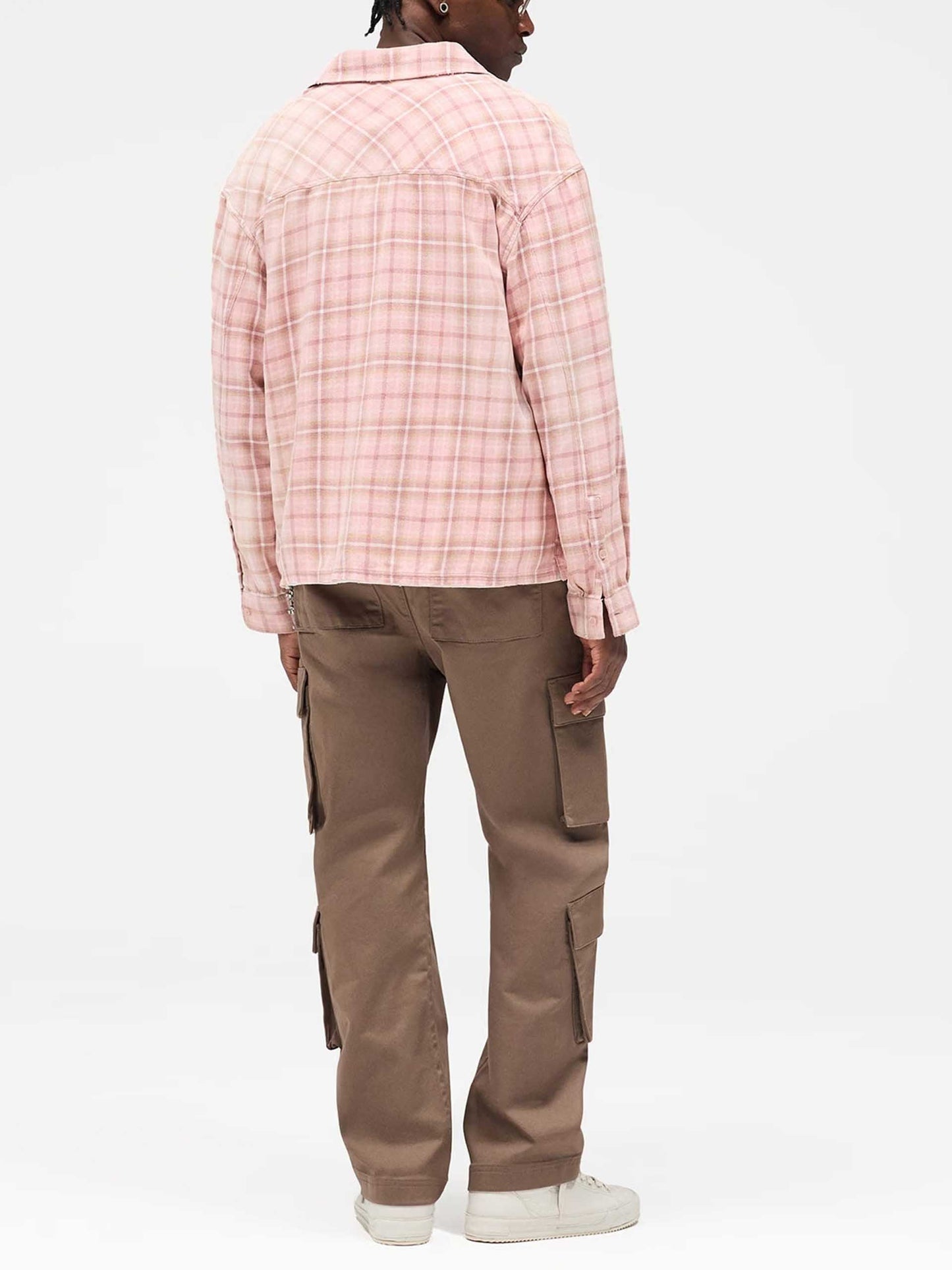 REPRESENT - Kariertes Flanell-Hemd aus Baumwolle