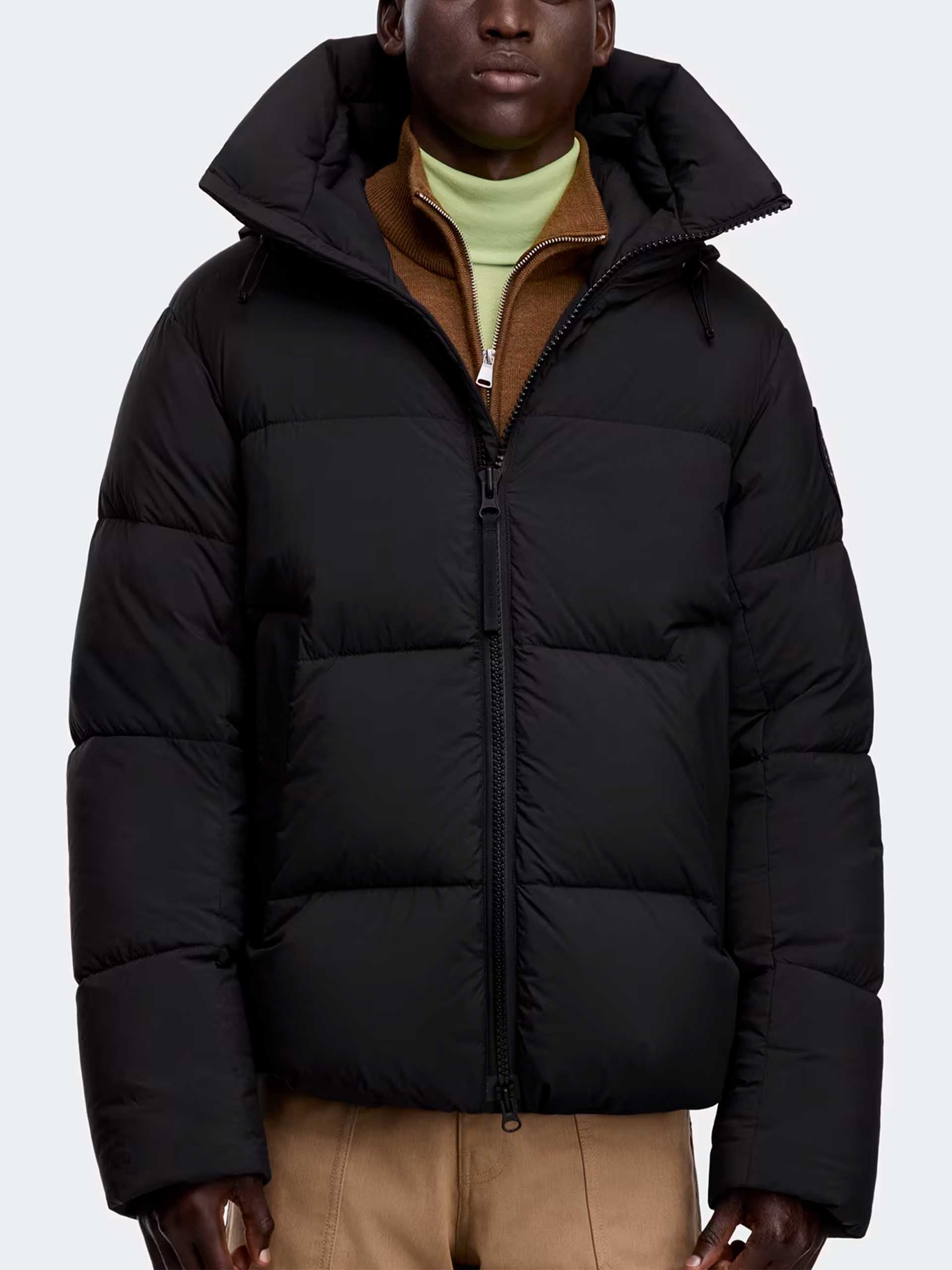 CANADA GOOSE - Crofton Black Label Pufferjacke für Herren in Schwarz - Black
