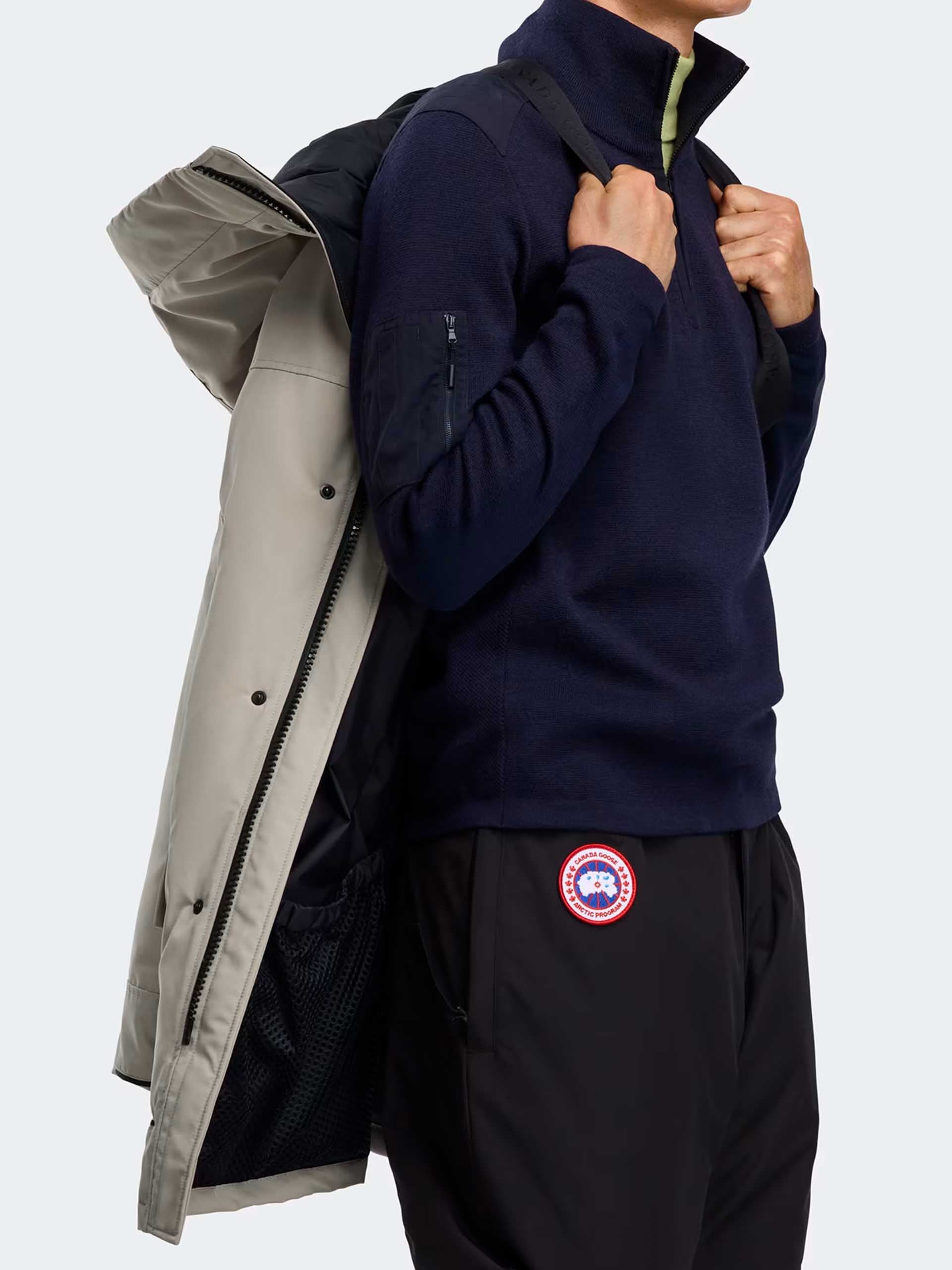 CANADA GOOSE - Langford Black Label Parka für Herren in Sand Grau - Sand Grey