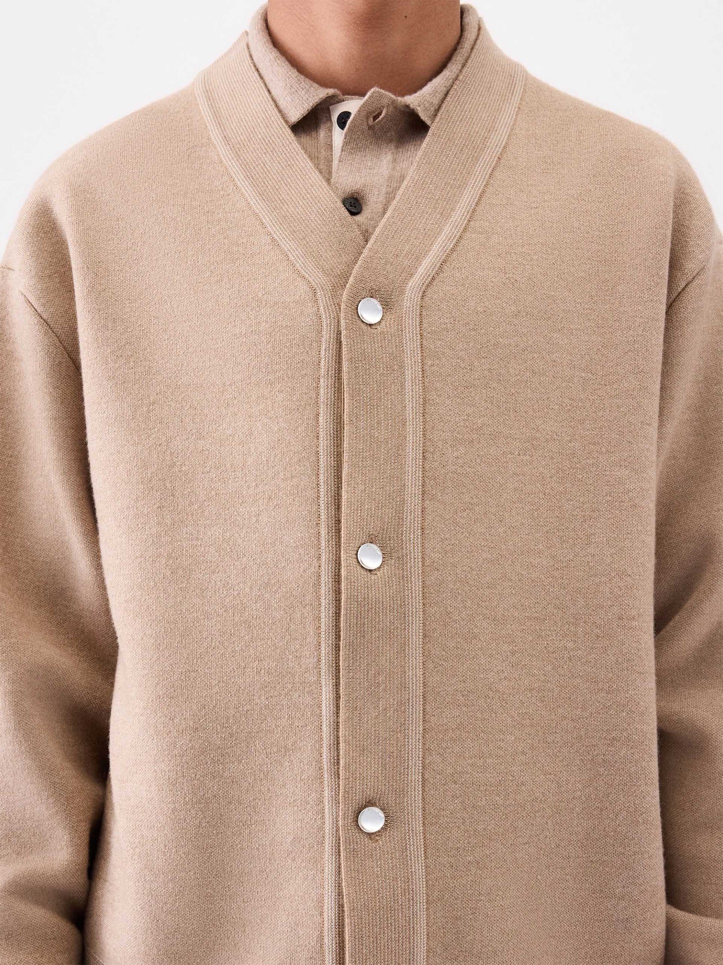 JACQUEMUS - Cardigan Doppio aus Merinowolle für Herren