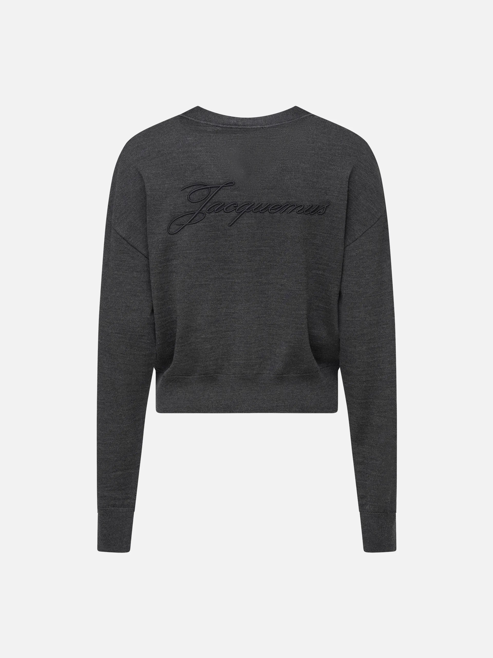 JACQUEMUS - Brode Cardigan mit Logo-Stickerei für Damen
