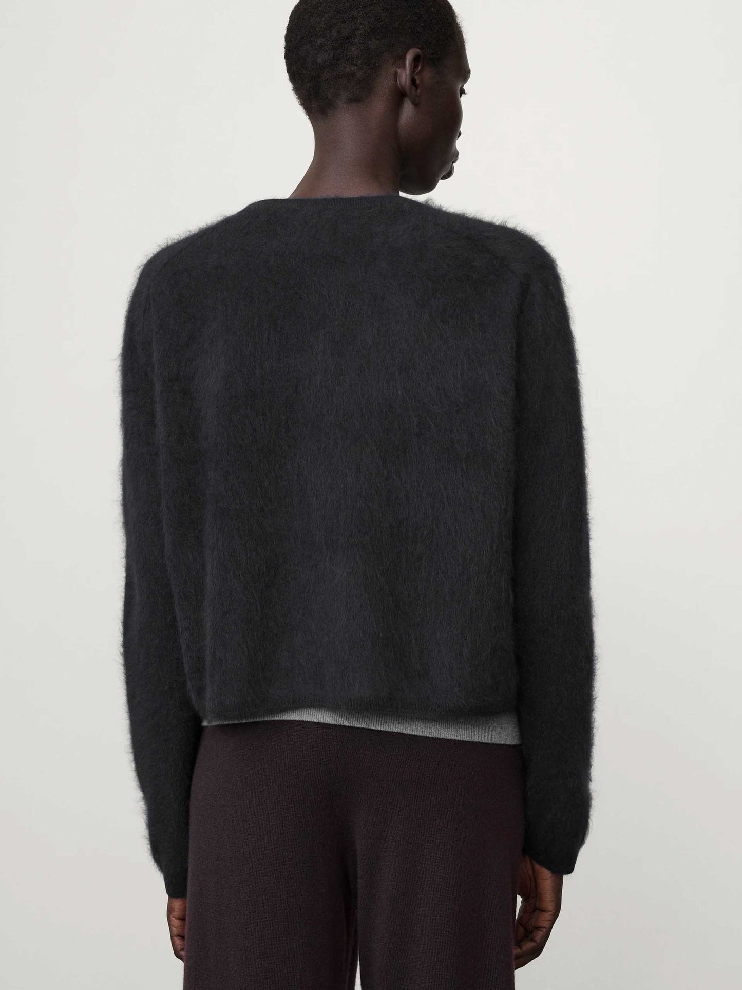 LISA YANG - Lexia Pullover aus Kaschmir für Damen in Schwarz - Black
