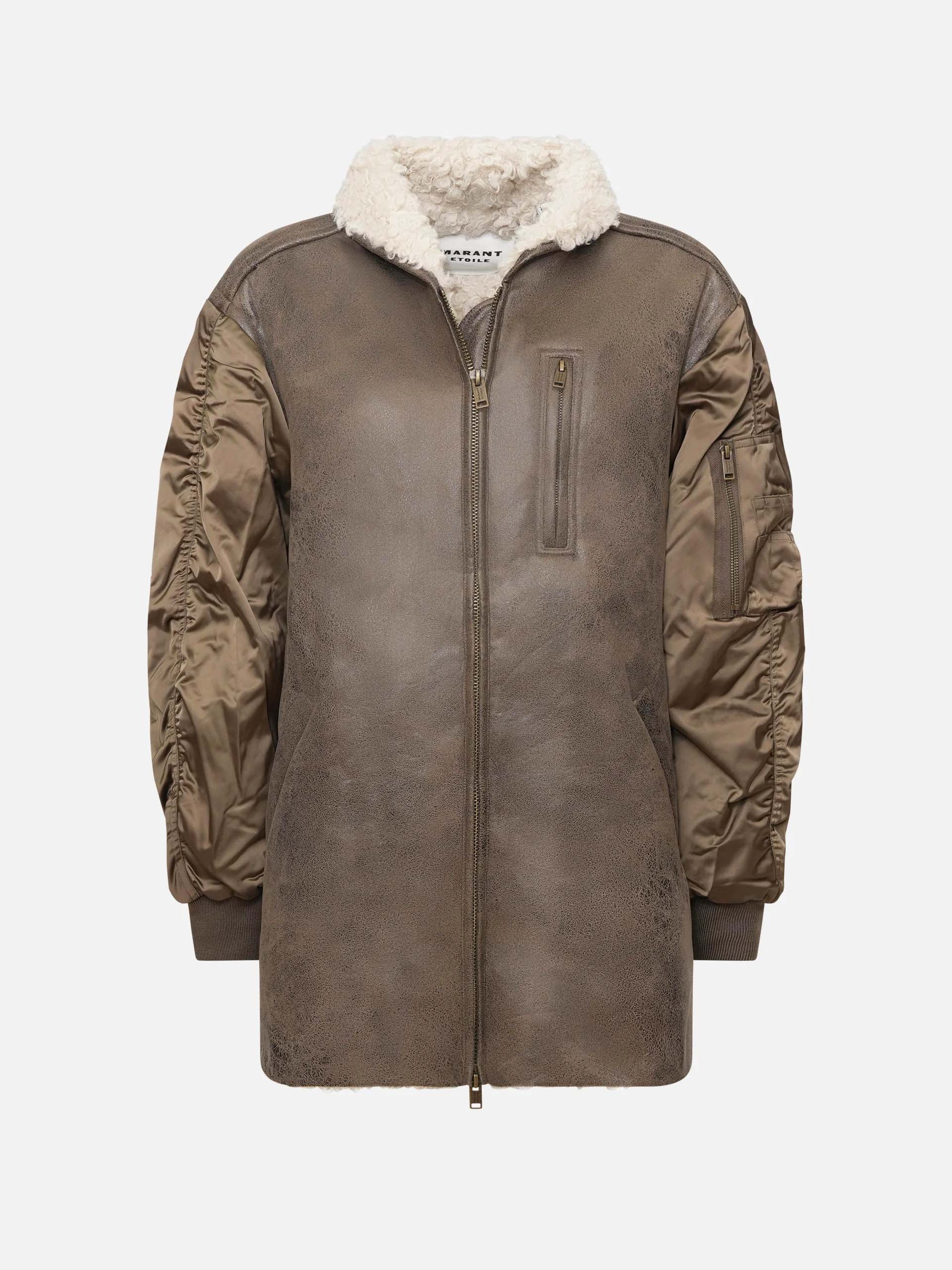 MARANT ETOILE - Evina Mantel aus Kunstleder für Damen