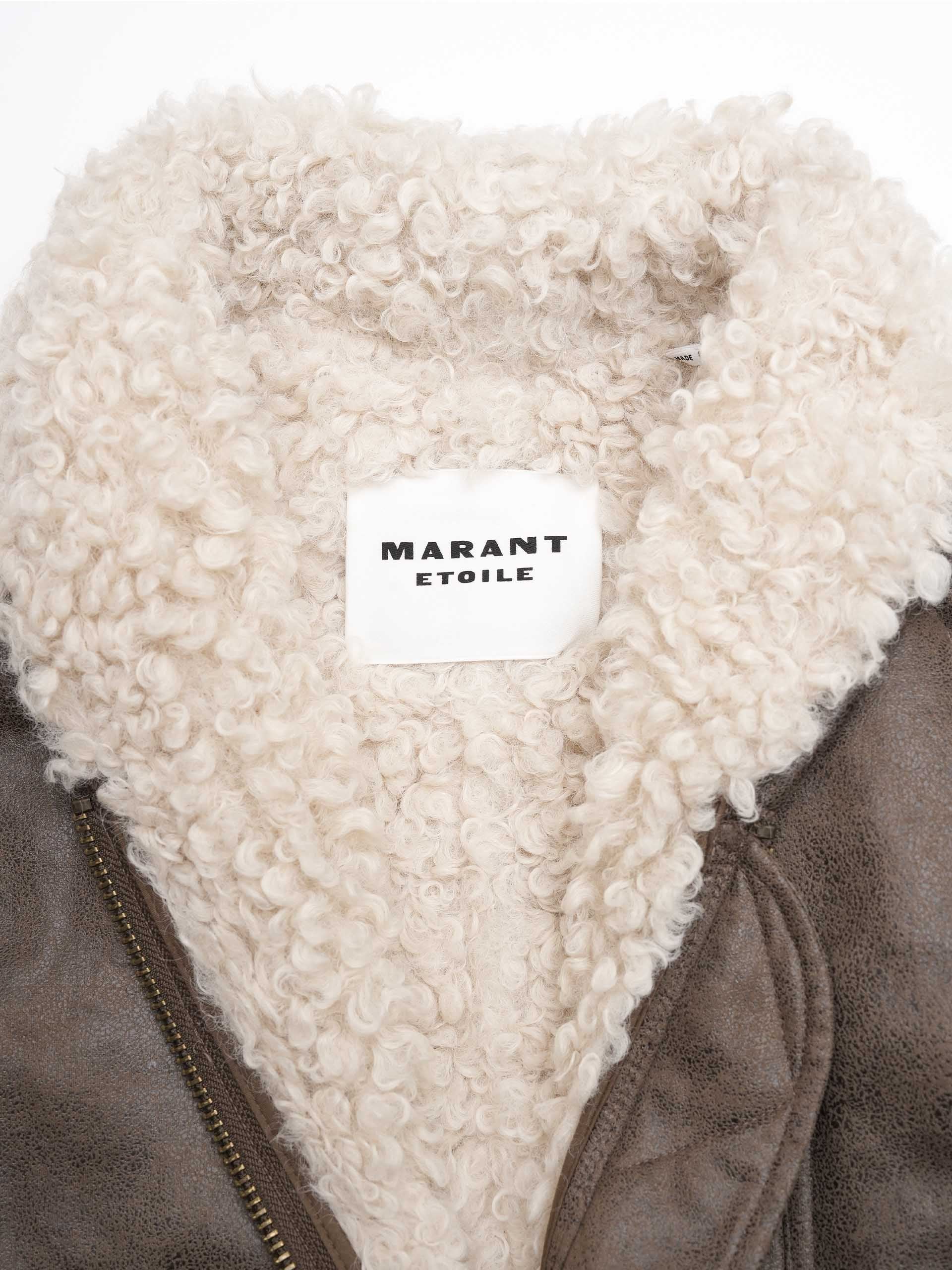 MARANT ETOILE - Evina Mantel aus Kunstleder für Damen