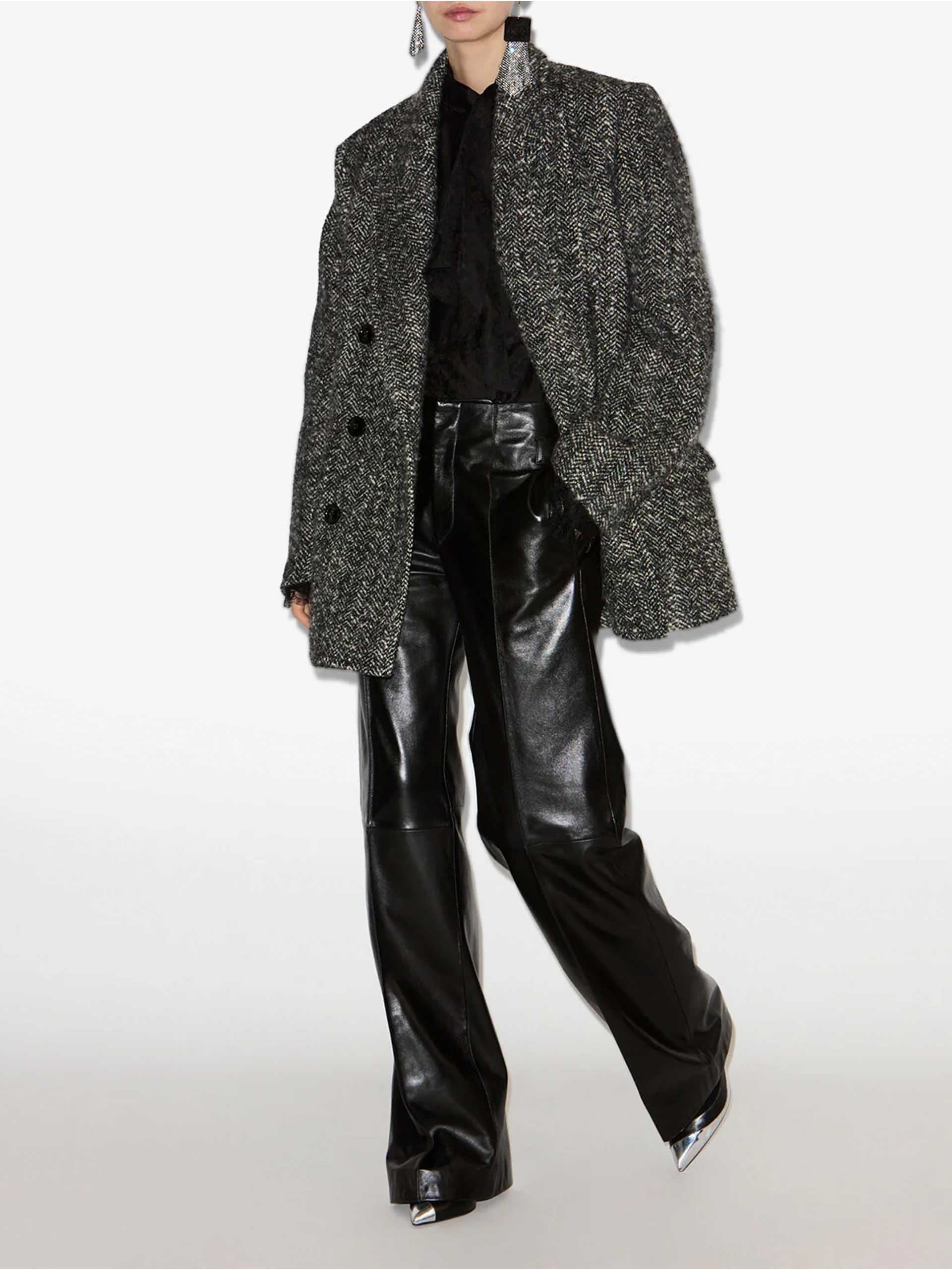 ISABEL MARANT - Weite Lederhose Ciara für Damen