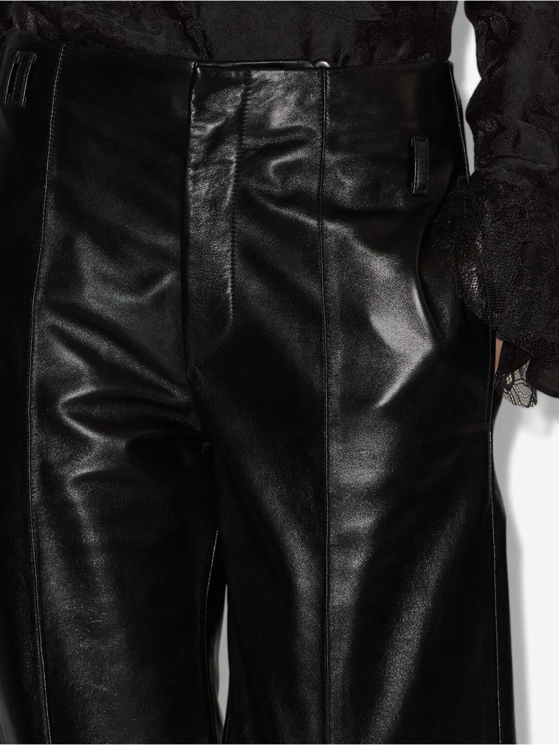 ISABEL MARANT - Weite Lederhose Ciara für Damen