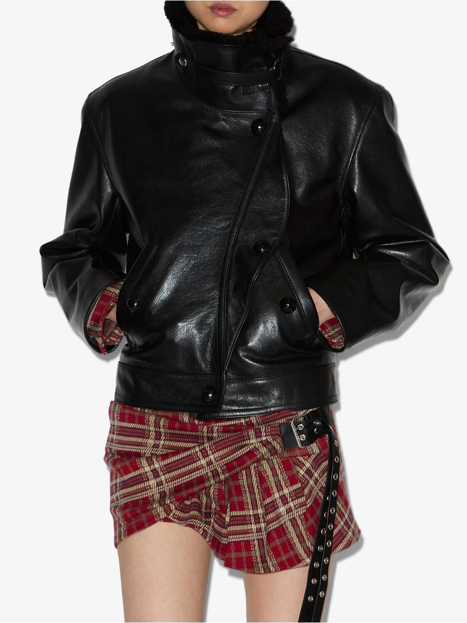 ISABEL MARANT - Briyana Shearling-Lederjacke für Damen