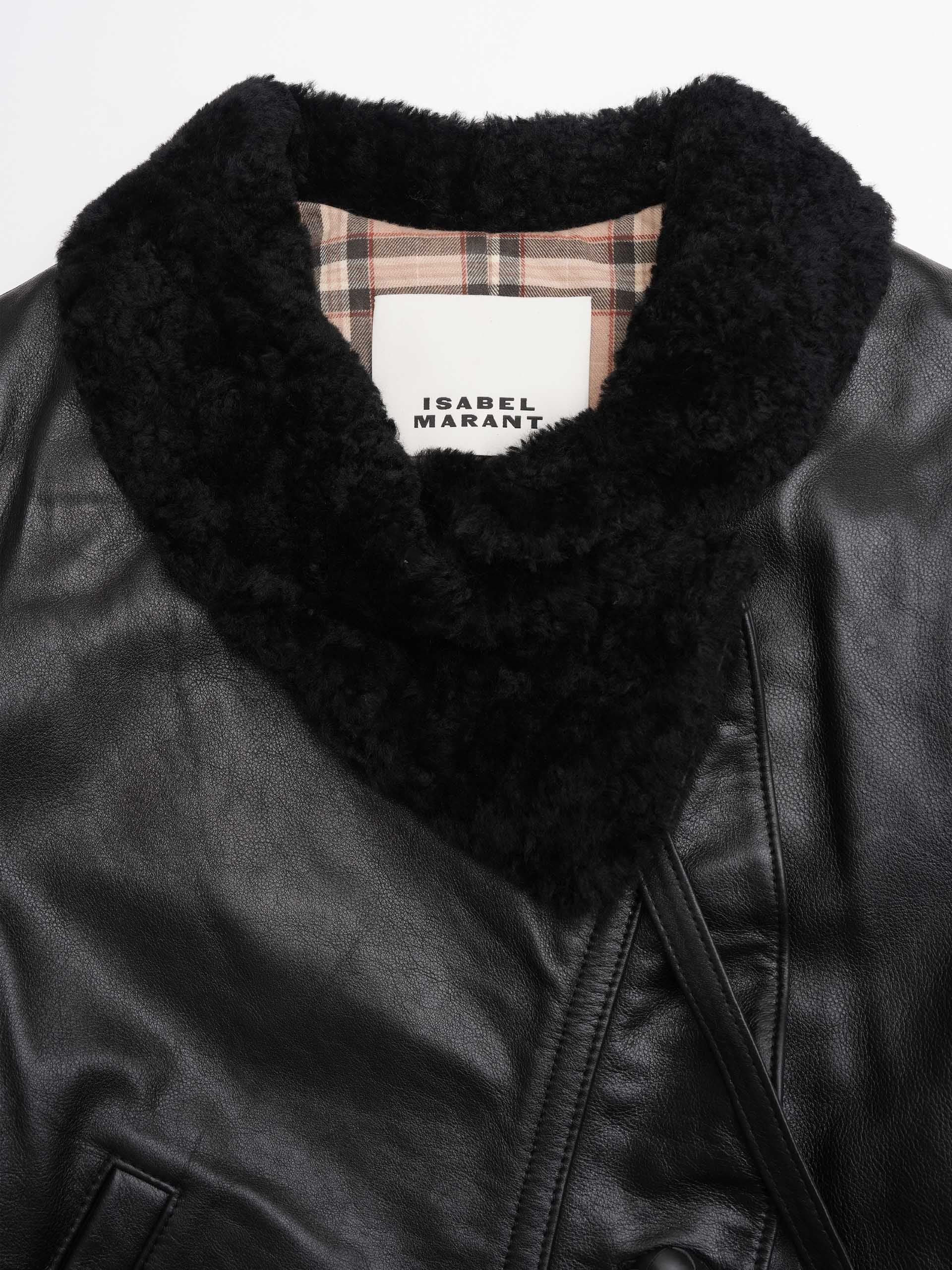 ISABEL MARANT - Briyana Shearling-Lederjacke für Damen