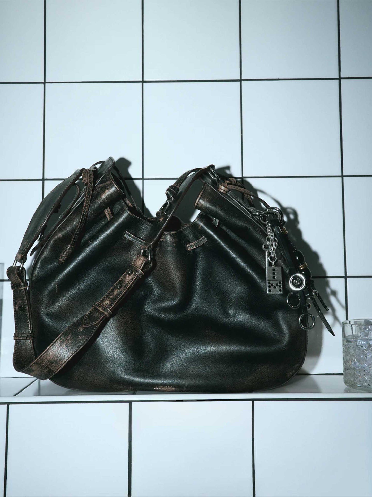 ISABEL MARANT - Bolton Hobo-Tasche aus Leder
