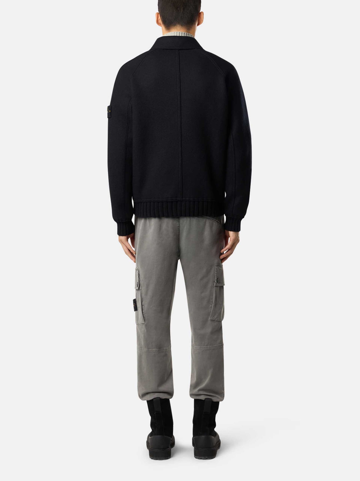 STONE ISLAND - Blouson-Jacke aus Wolle für Herren