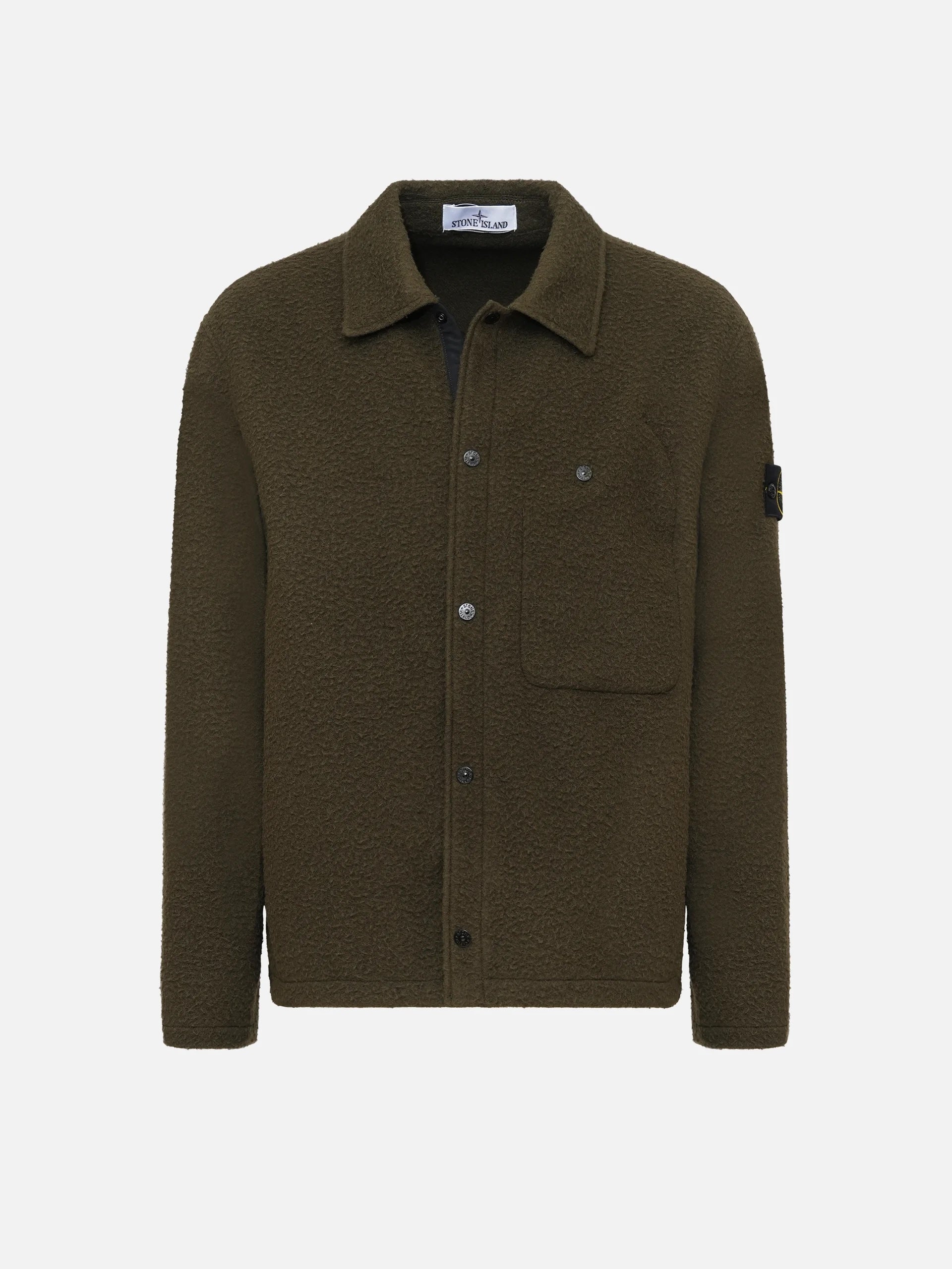 STONE ISLAND - Overshirt aus Wollgemisch für Herren