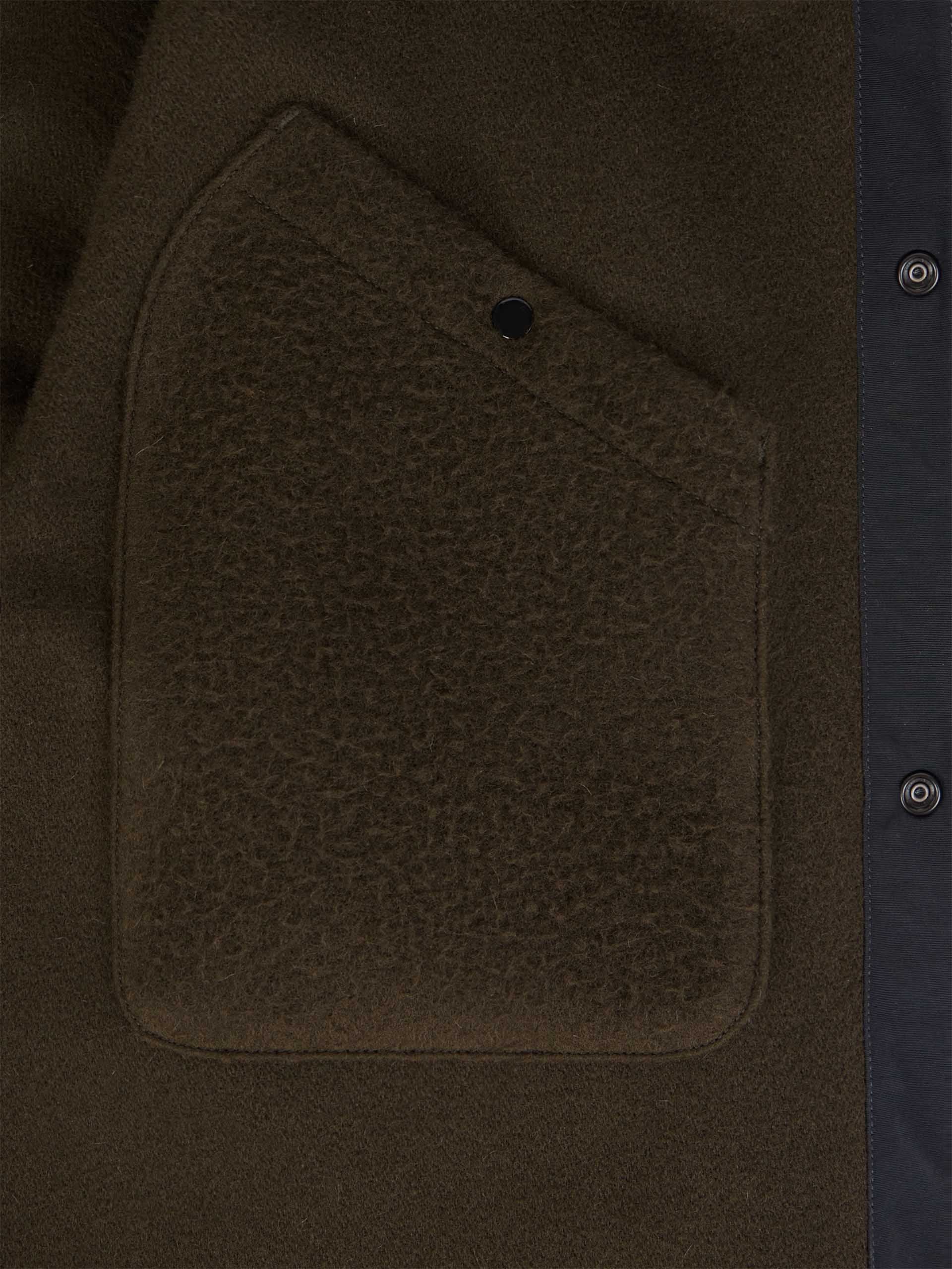 STONE ISLAND - Overshirt aus Wollgemisch für Herren