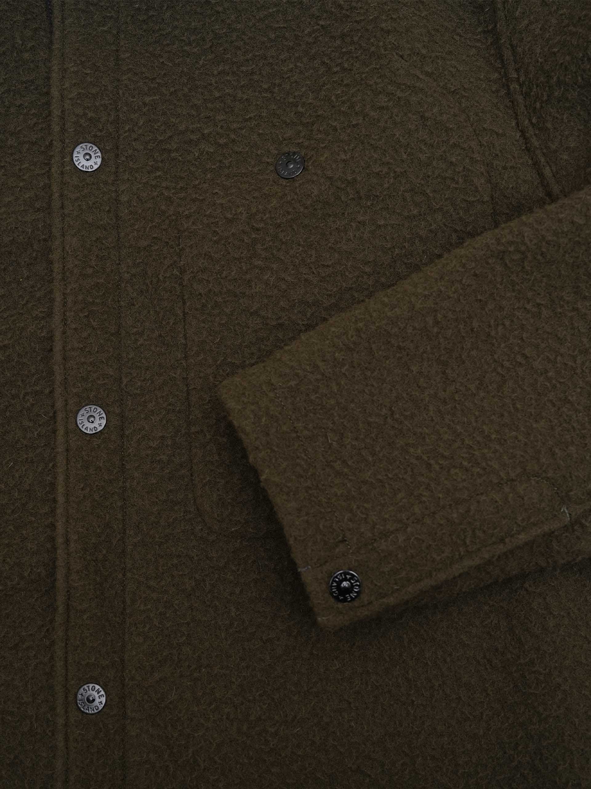 STONE ISLAND - Overshirt aus Wollgemisch für Herren