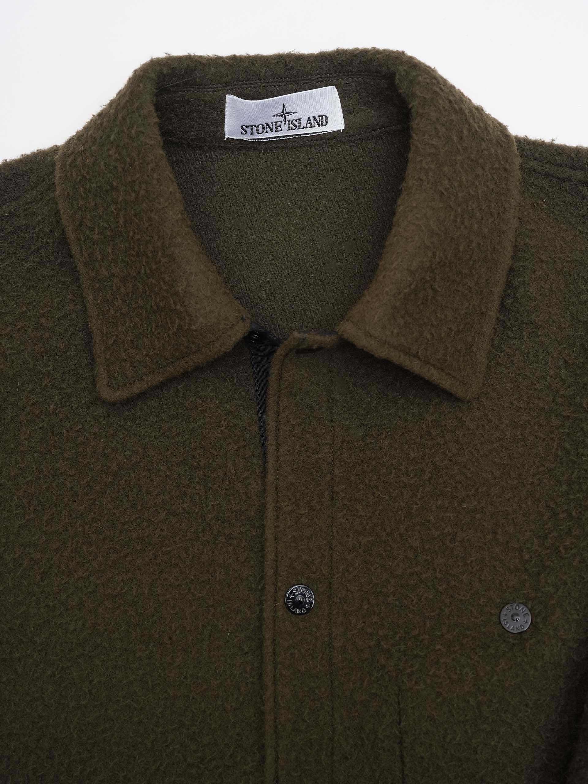 STONE ISLAND - Overshirt aus Wollgemisch für Herren