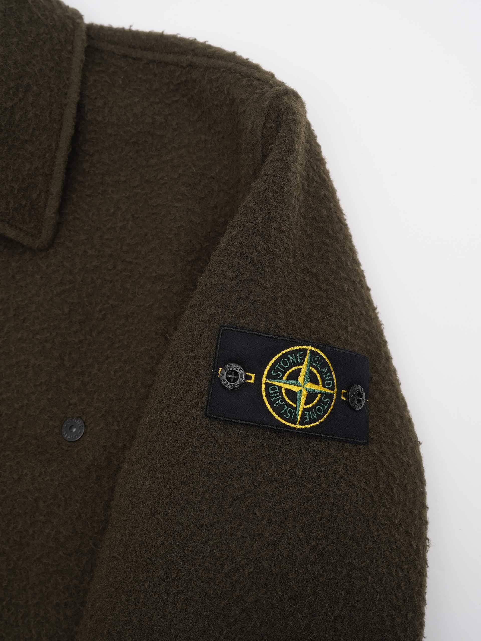 STONE ISLAND - Overshirt aus Wollgemisch für Herren