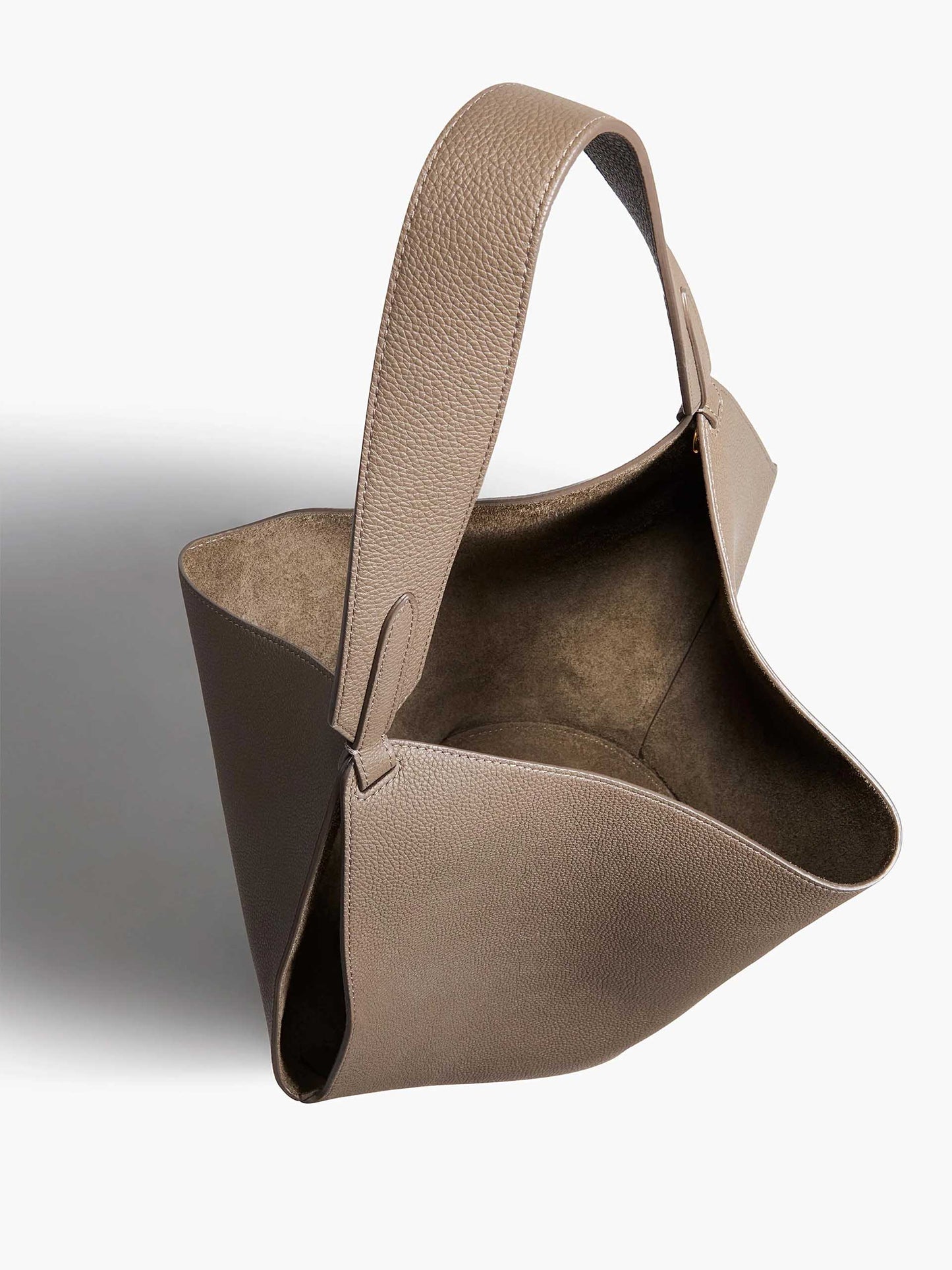 KHAITE - Lotus Small Tote-Tasche aus Leder