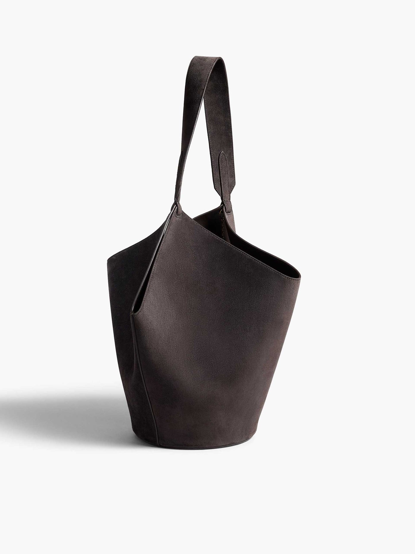 KHAITE - Lotus Small Tote-Tasche aus Wildleder