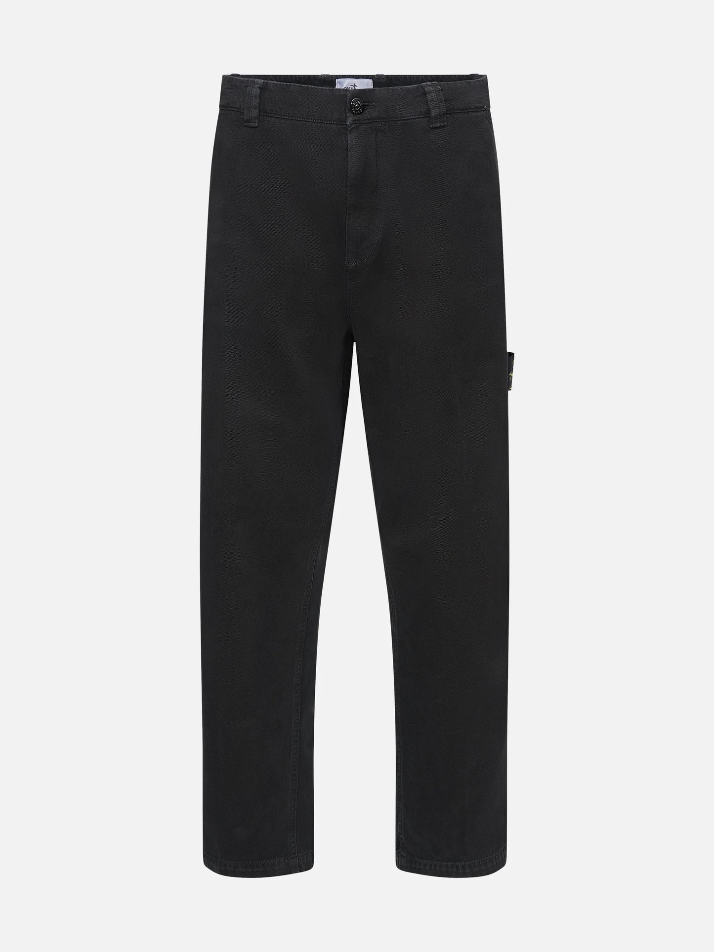 STONE ISLAND - Chinohose mit Logo-Patch für Herren
