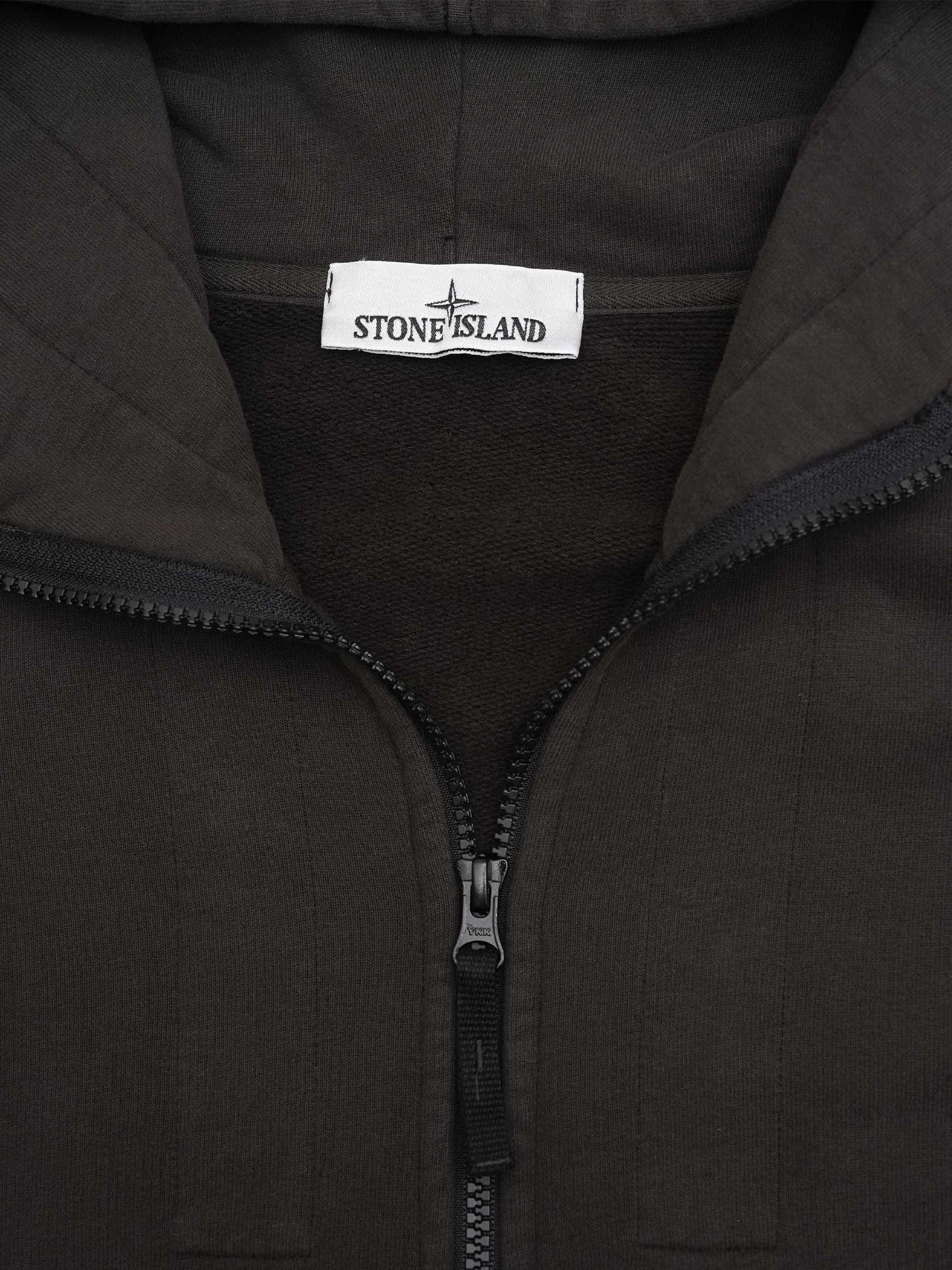 STONE ISLAND - Zip-Hoodie mit Logo-Patch für Herren