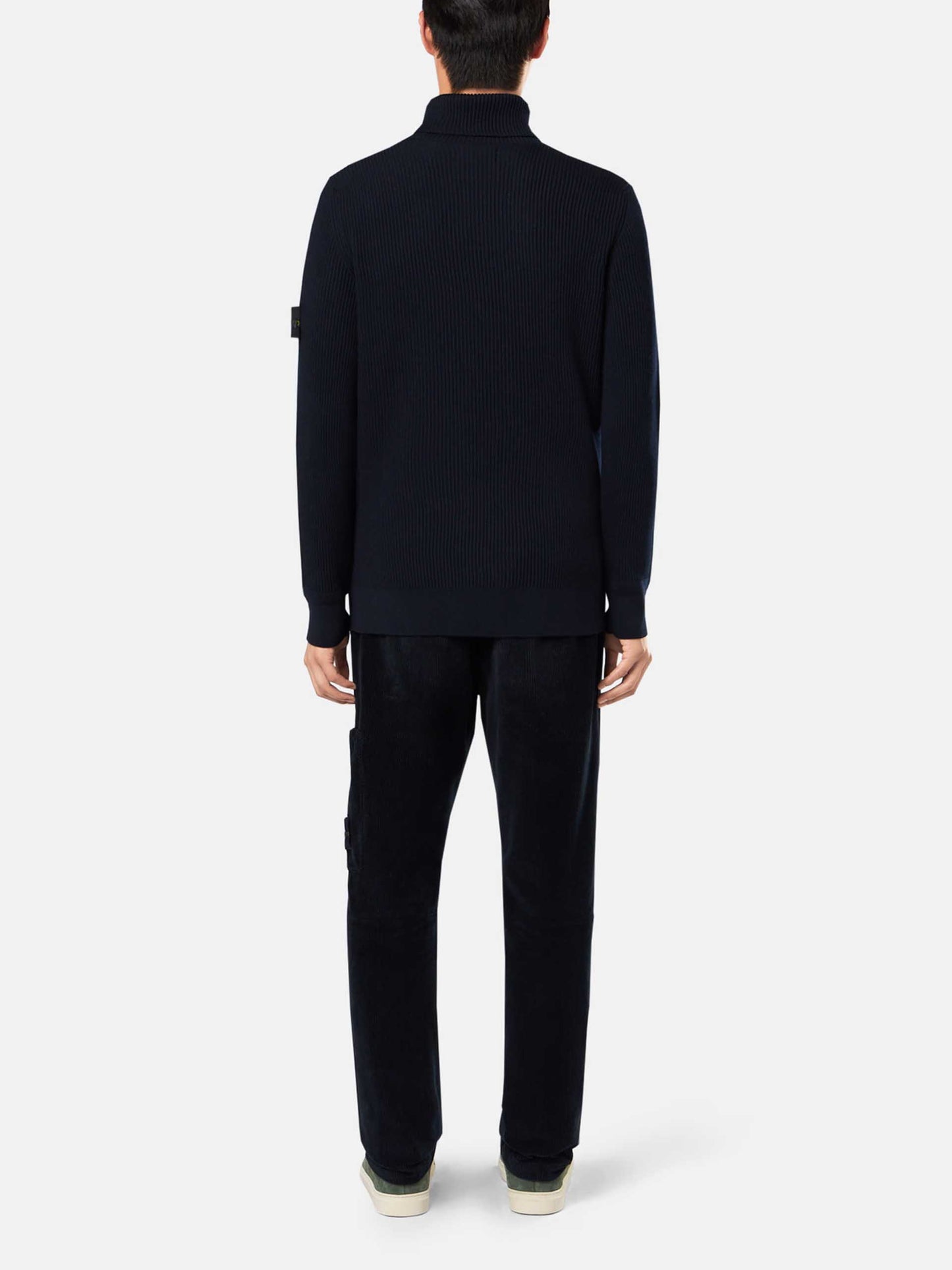 STONE ISLAND - Gerippter Rollkragenpullover für Herren