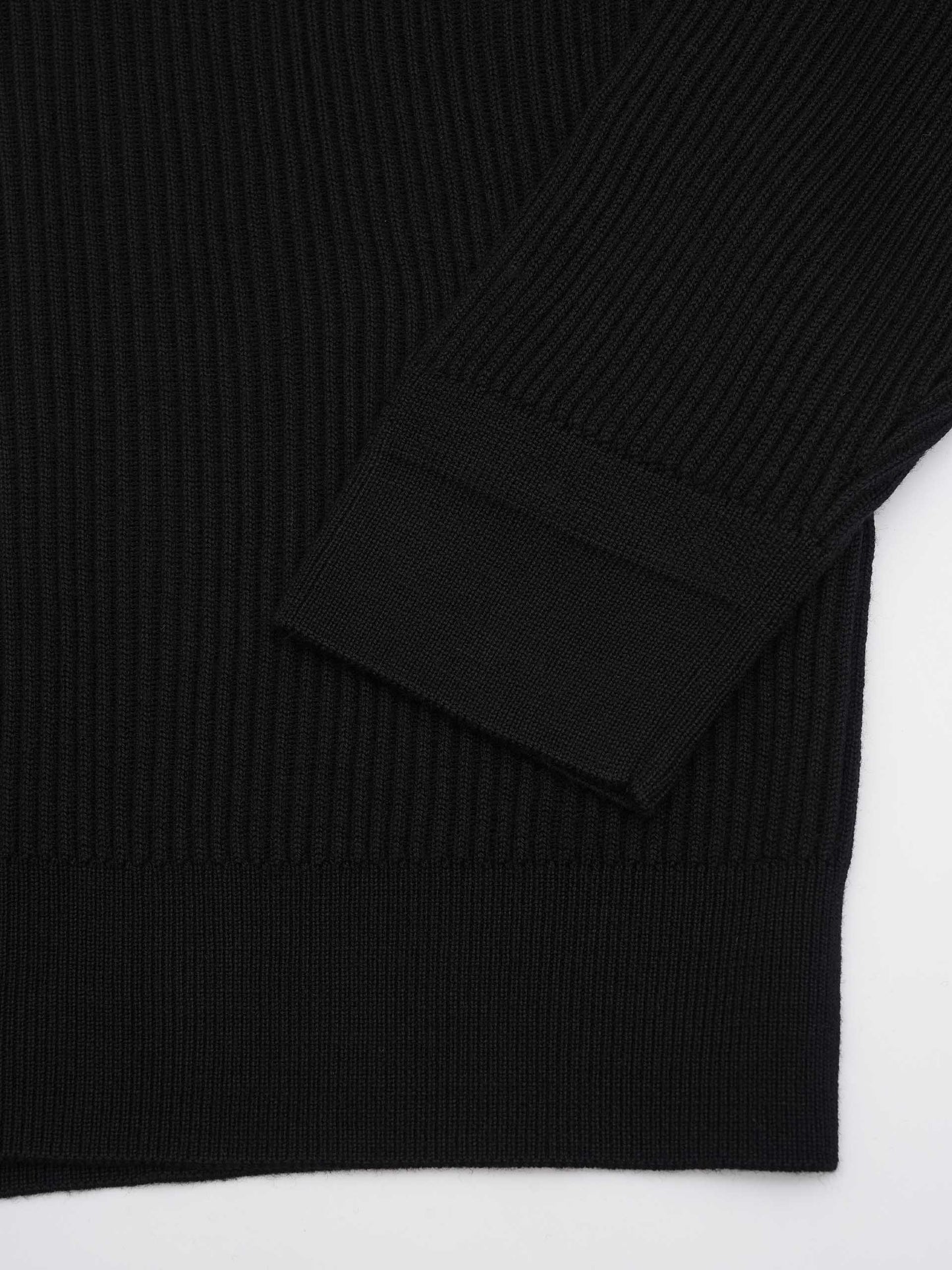 STONE ISLAND - Strickjacke aus gerippter Wolle für Herren